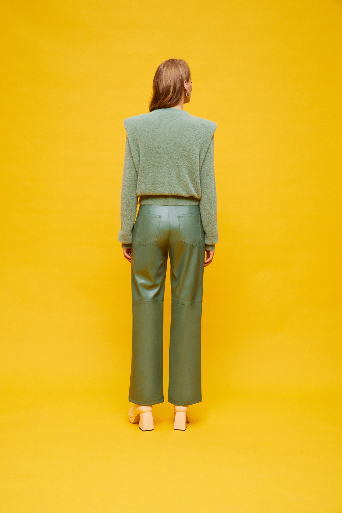 High-Waisted Wide Leg Pants