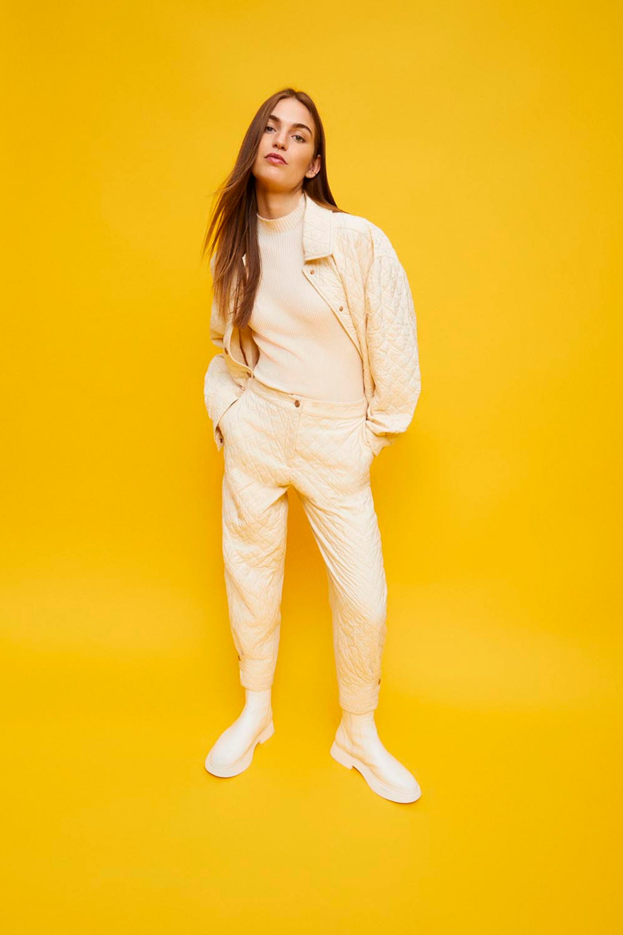 Quilted Jogging Pants