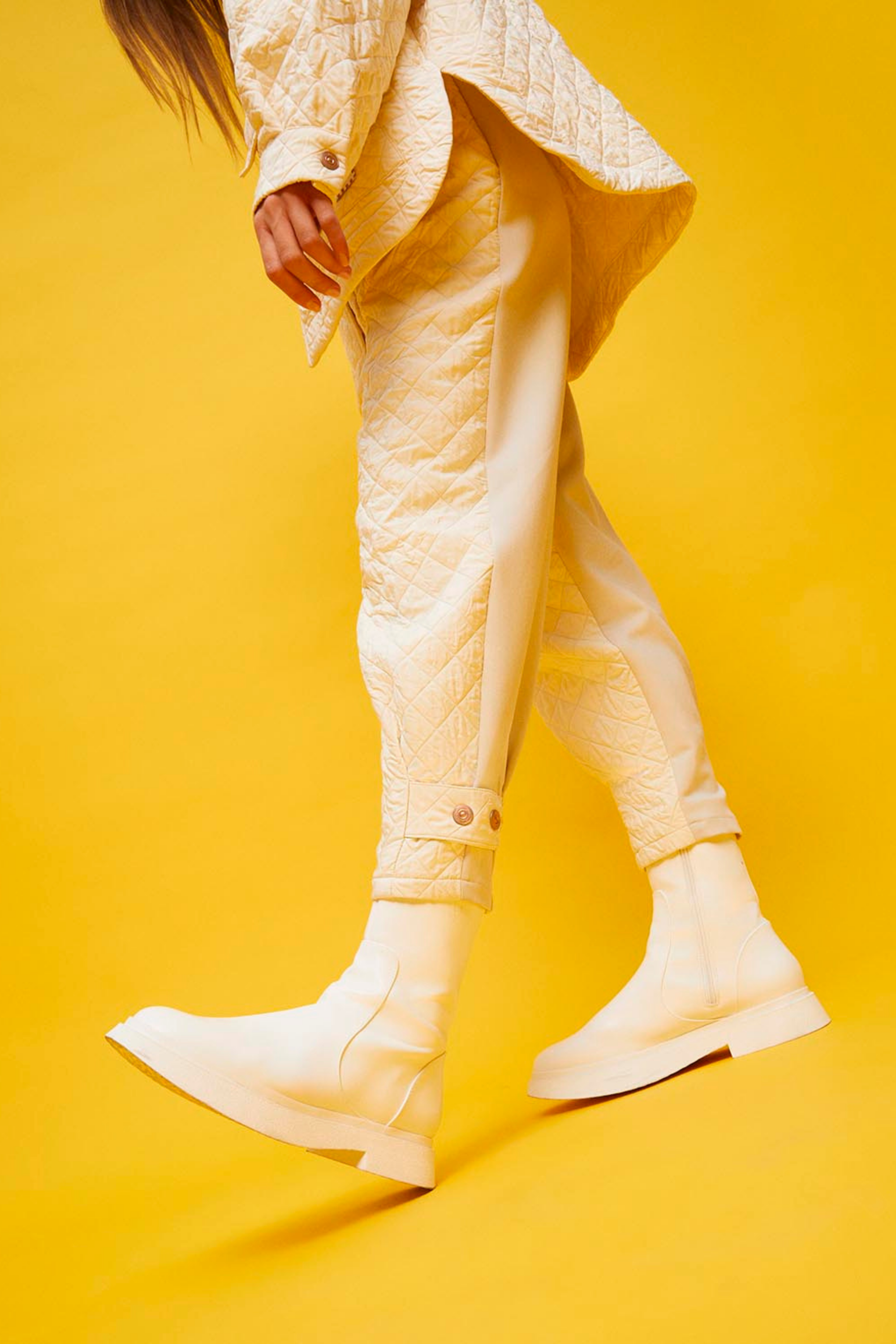 Quilted Jogging Pants