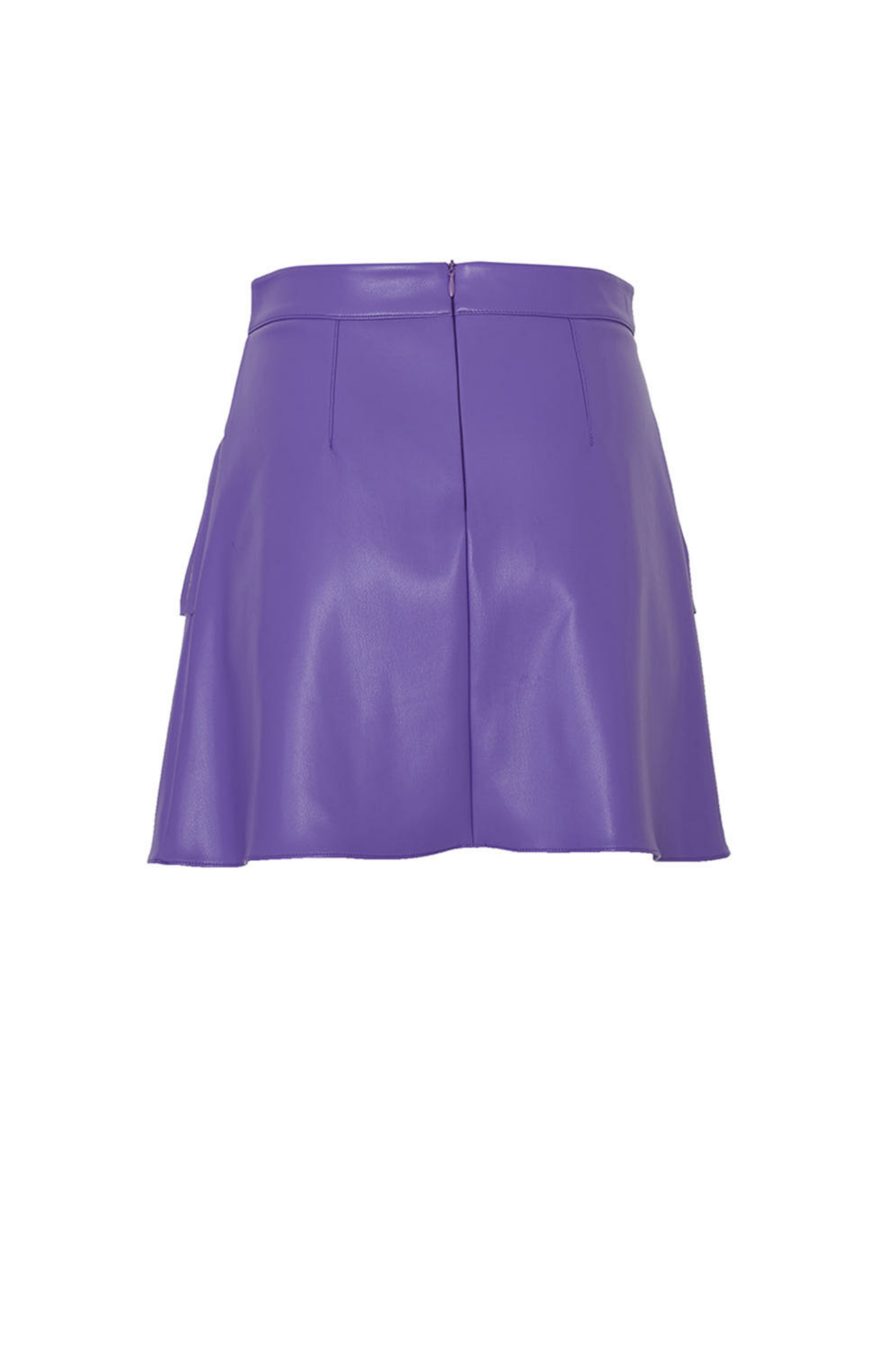 Fringe Faux Suede Mini Skirt