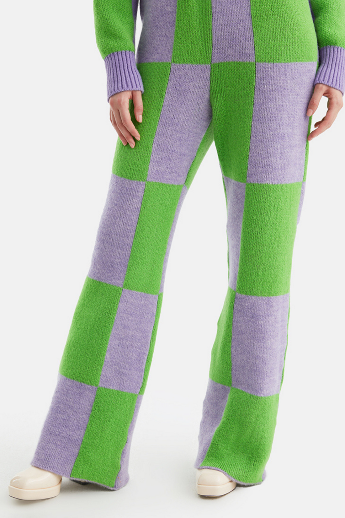 Wide Leg Printed Pants