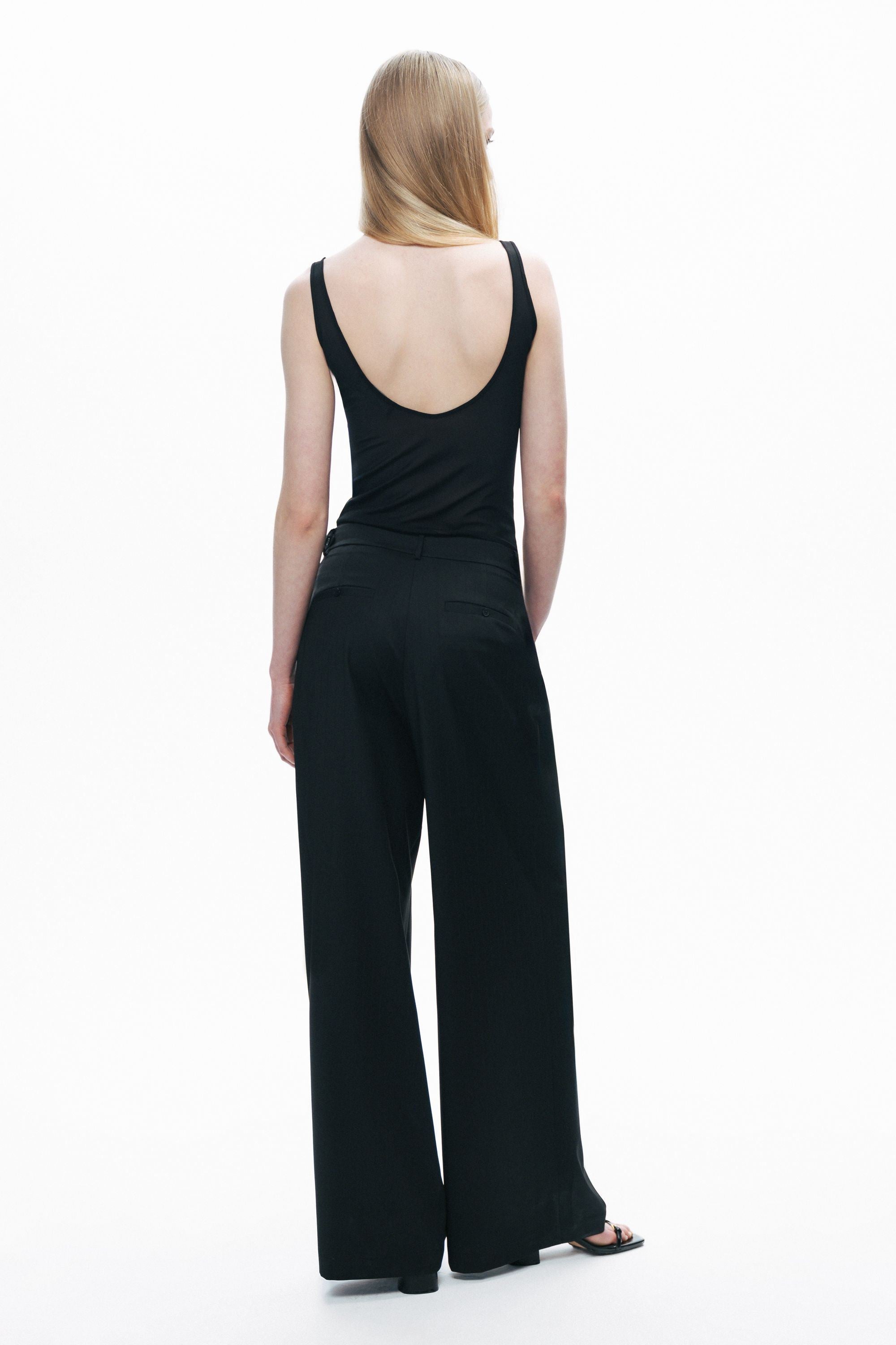 Black Sheer Bodysuit