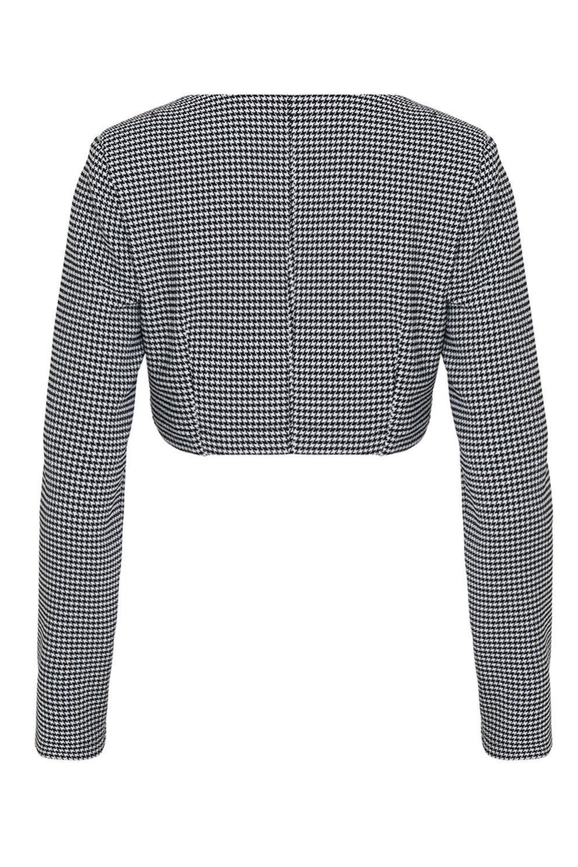 Shoulder Pad Crop Top