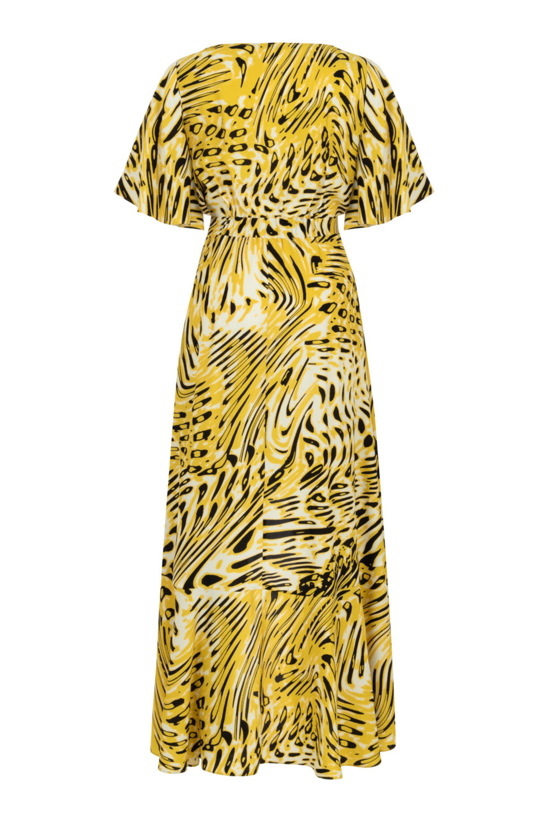 Patterned Asymmetrical Dress