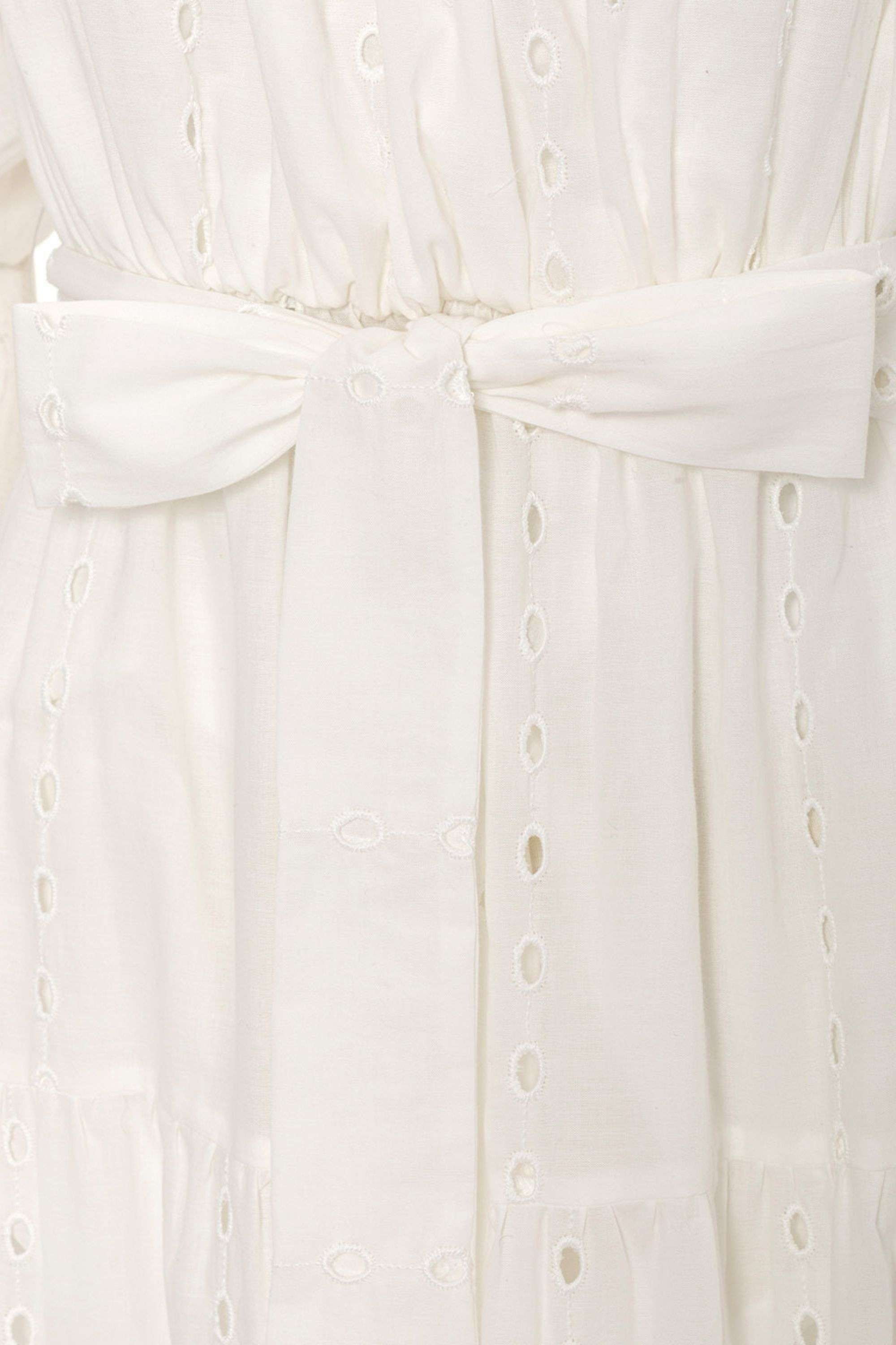 Embroidery Long Dress