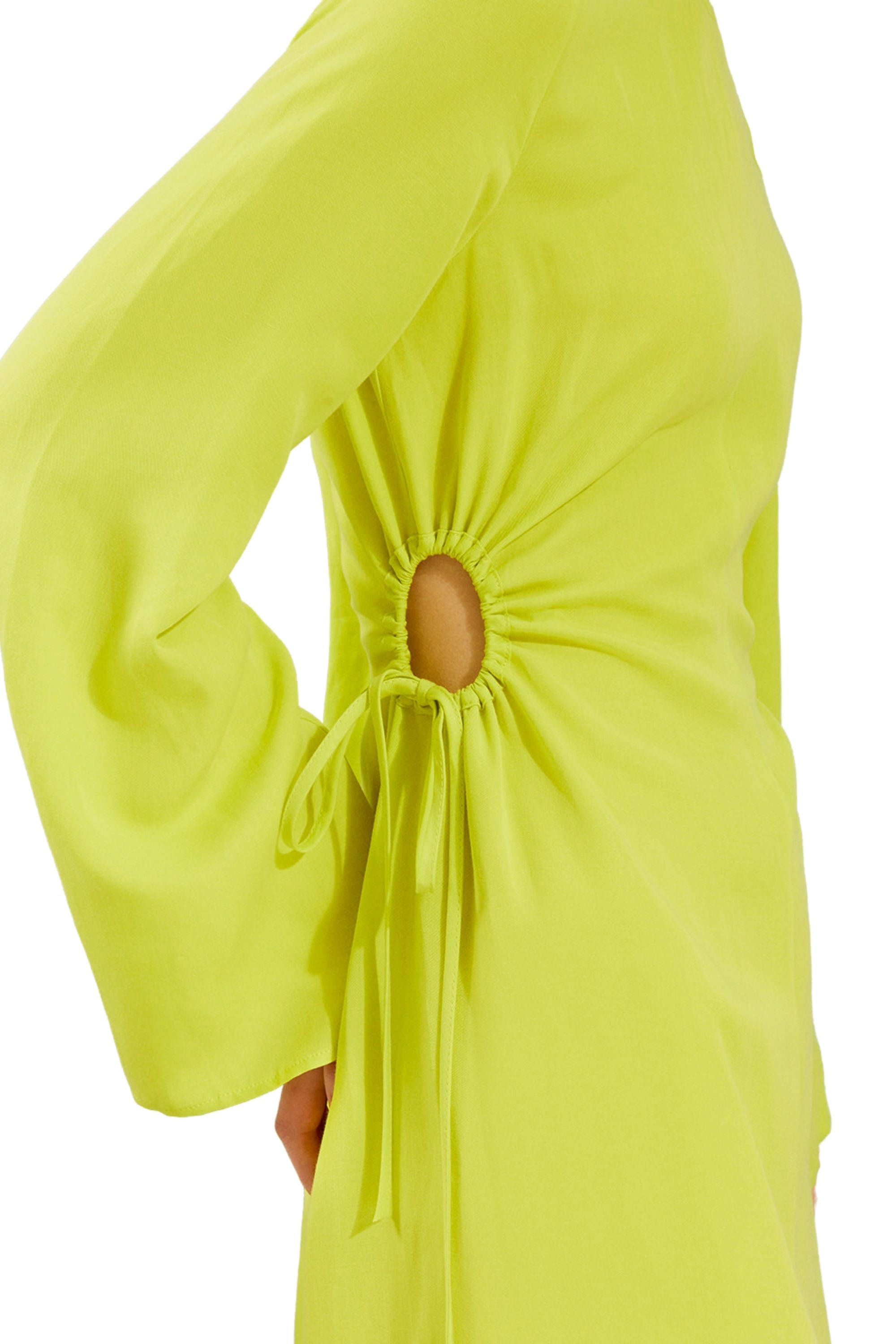 Window Detailed Midi Dress (Final Sale)