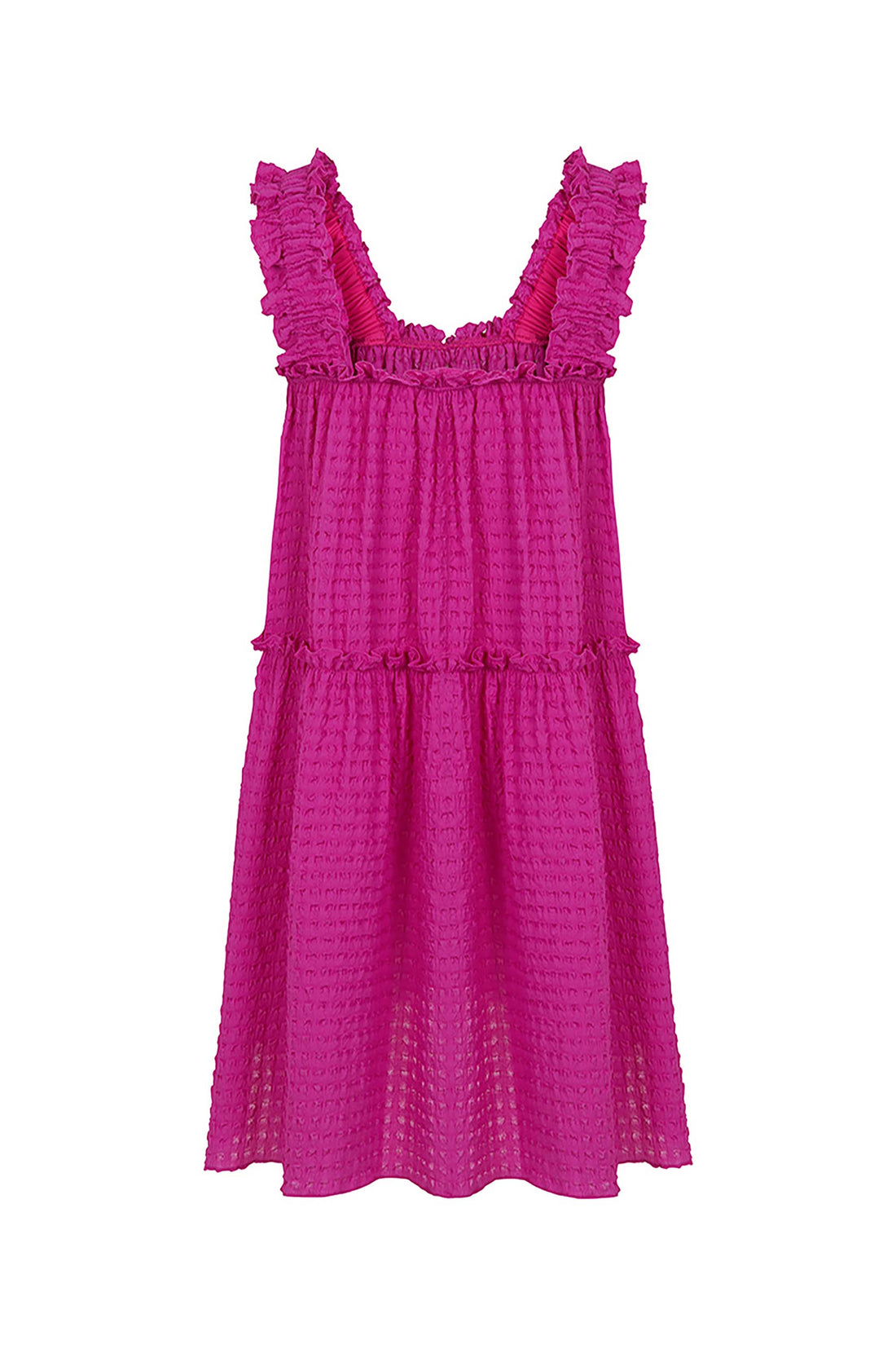 Ruffle Detailed Mini Dress