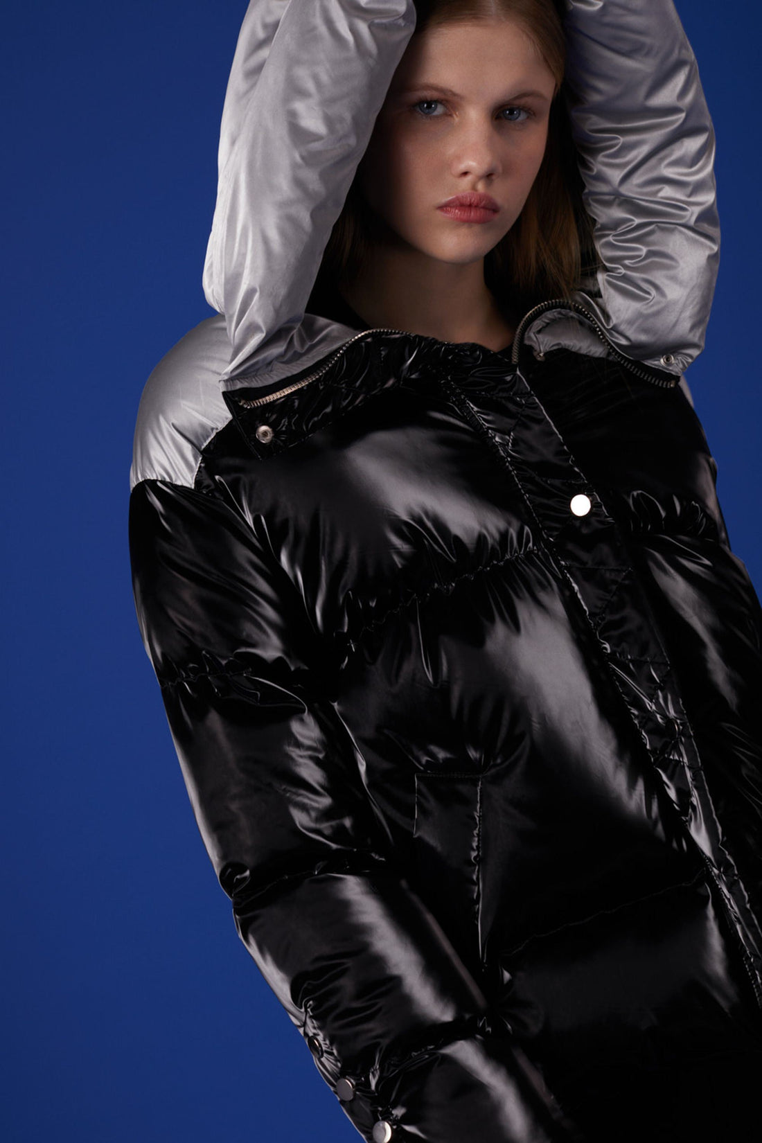 Printed Puffer Jacket