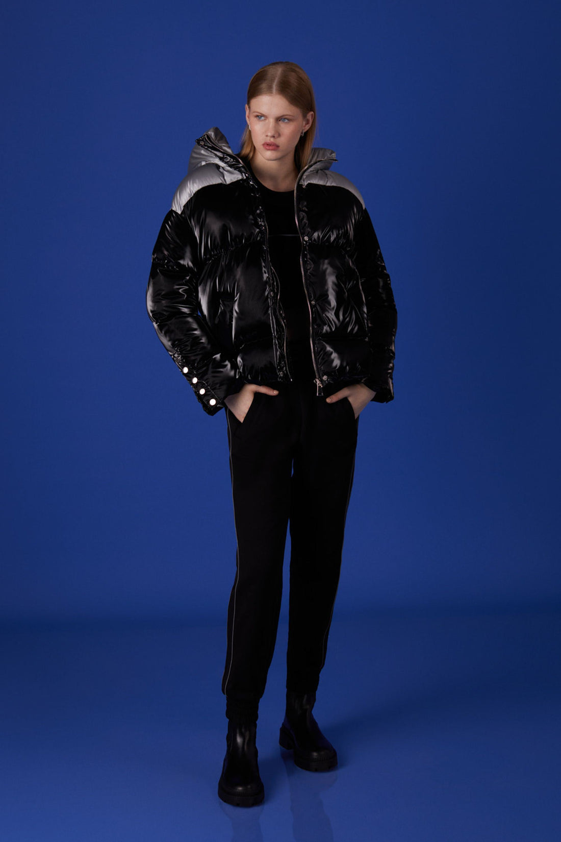 Printed Puffer Jacket