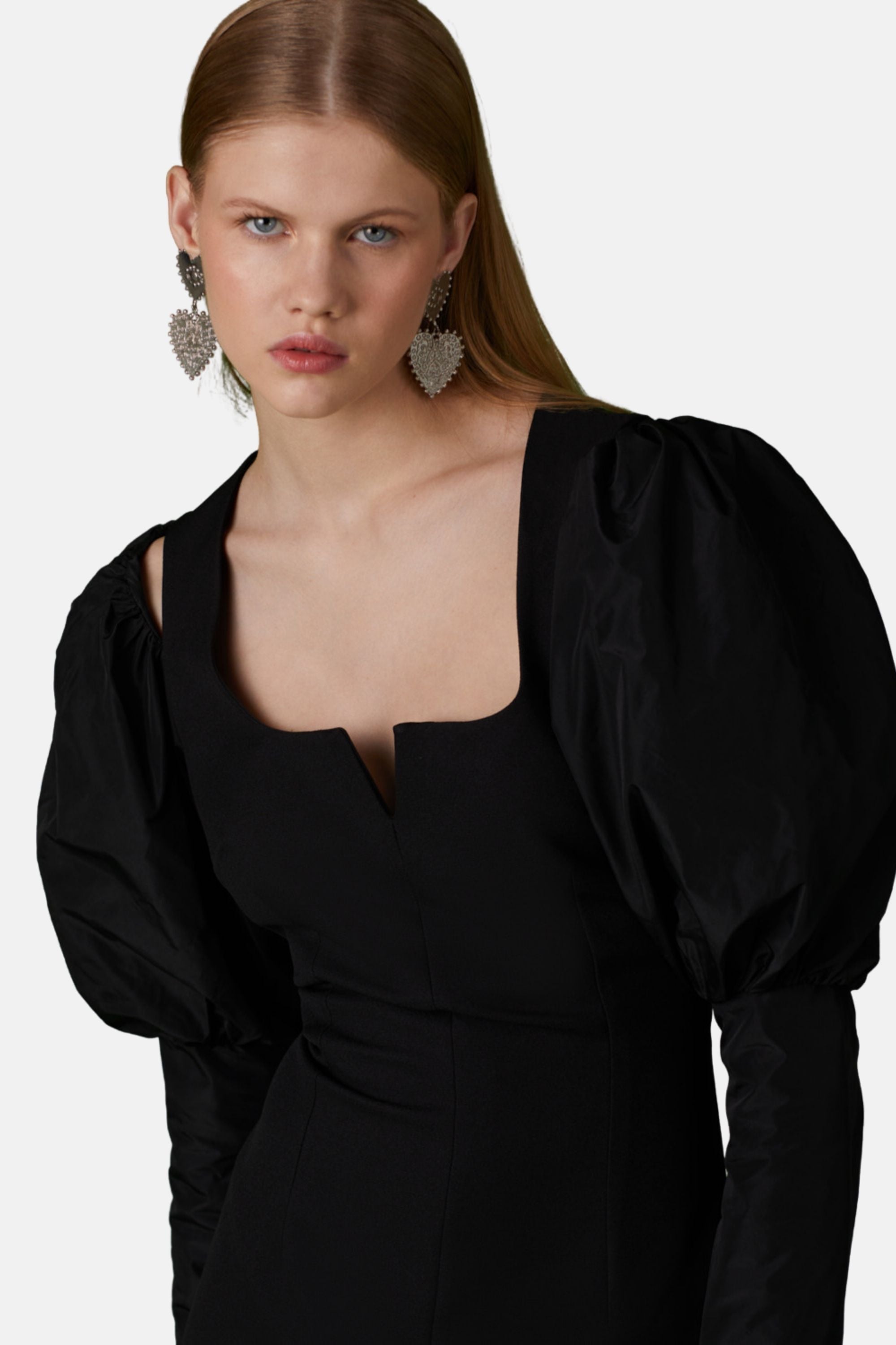 Balloon Sleeve Dress (Final Sale)