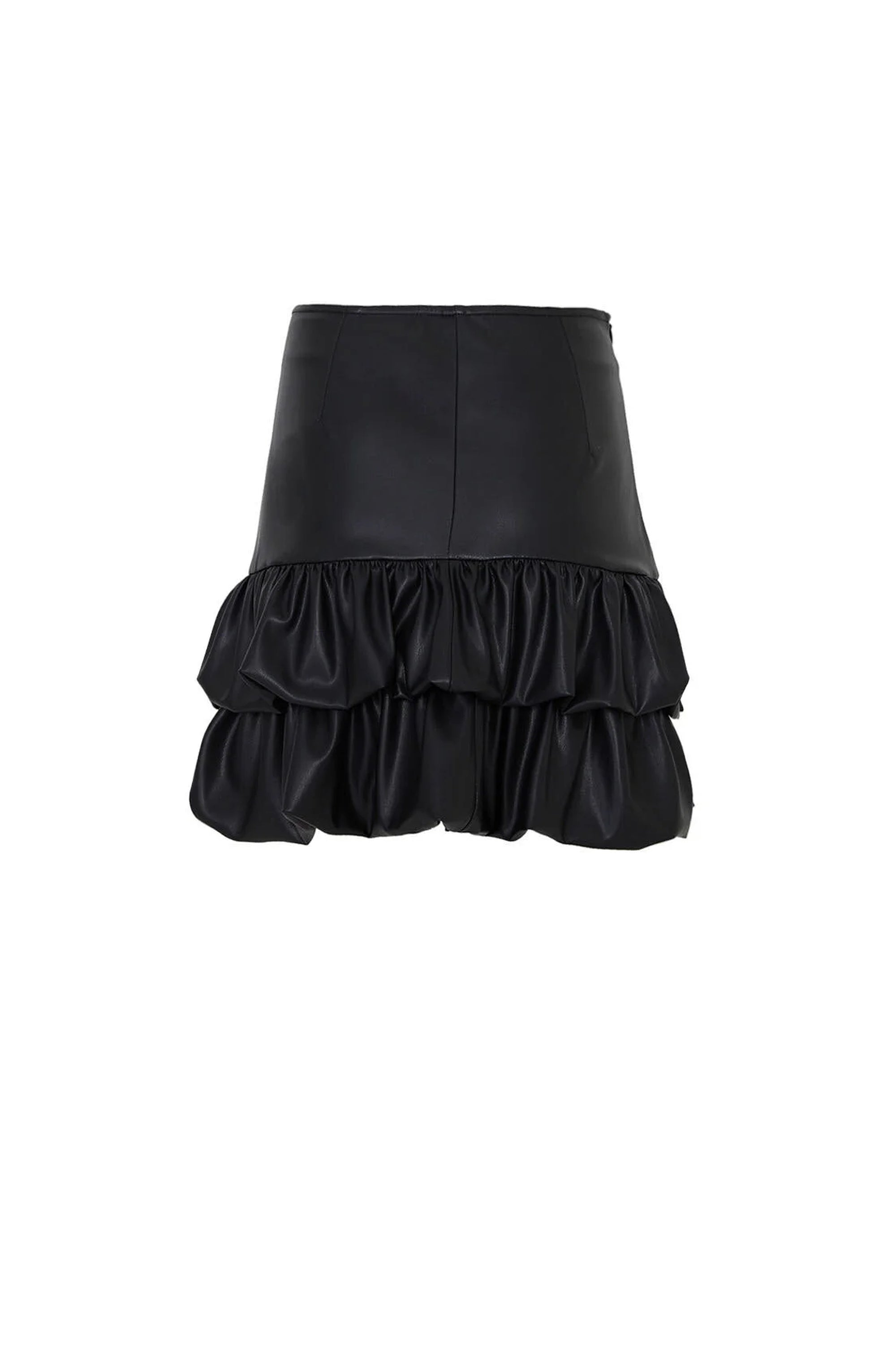 Faux Suede Mini Skirt