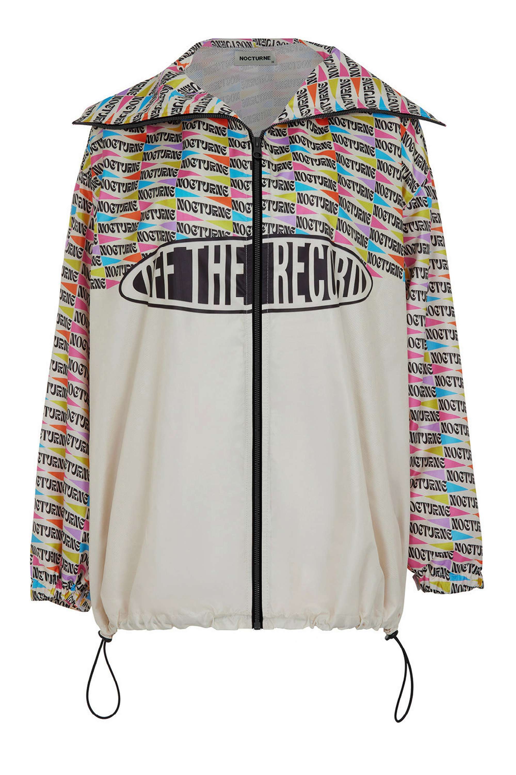 Patterned Oversize Jacket