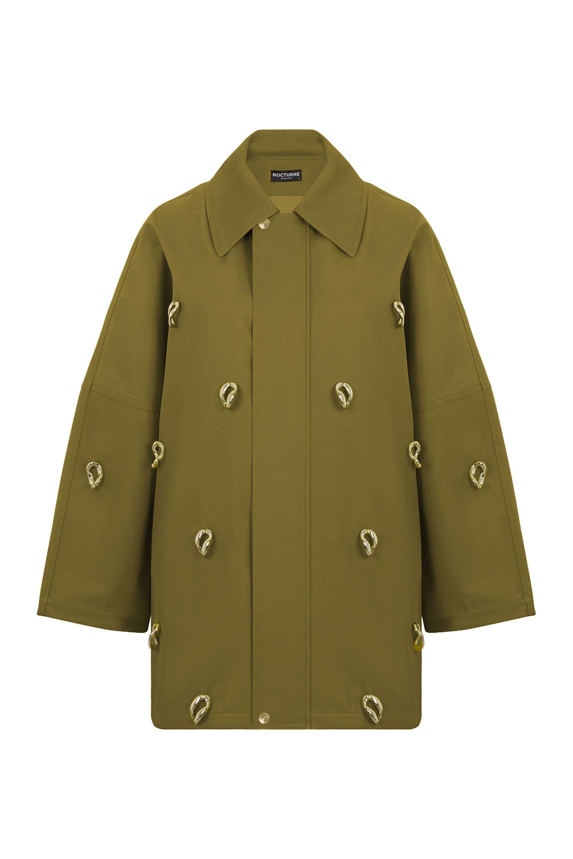 Chained Trench Coat