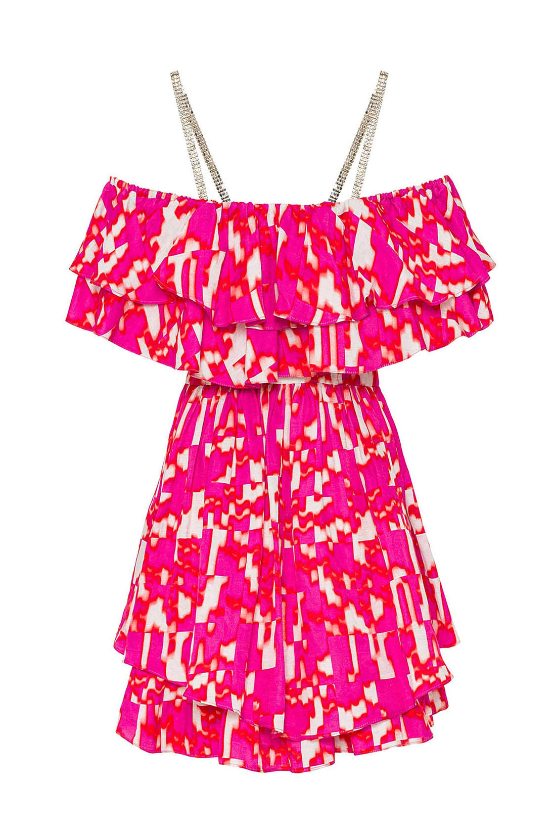 Mix Garnished Stone Dress (Final Sale)