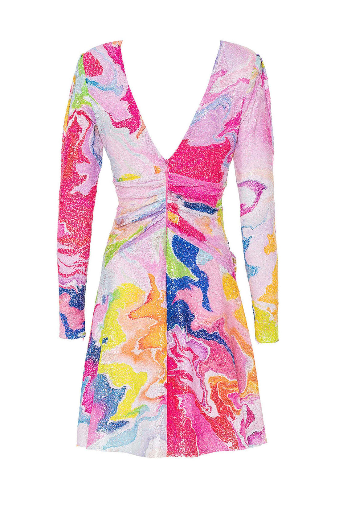 Padded Square Neck Dress (Final Sale)