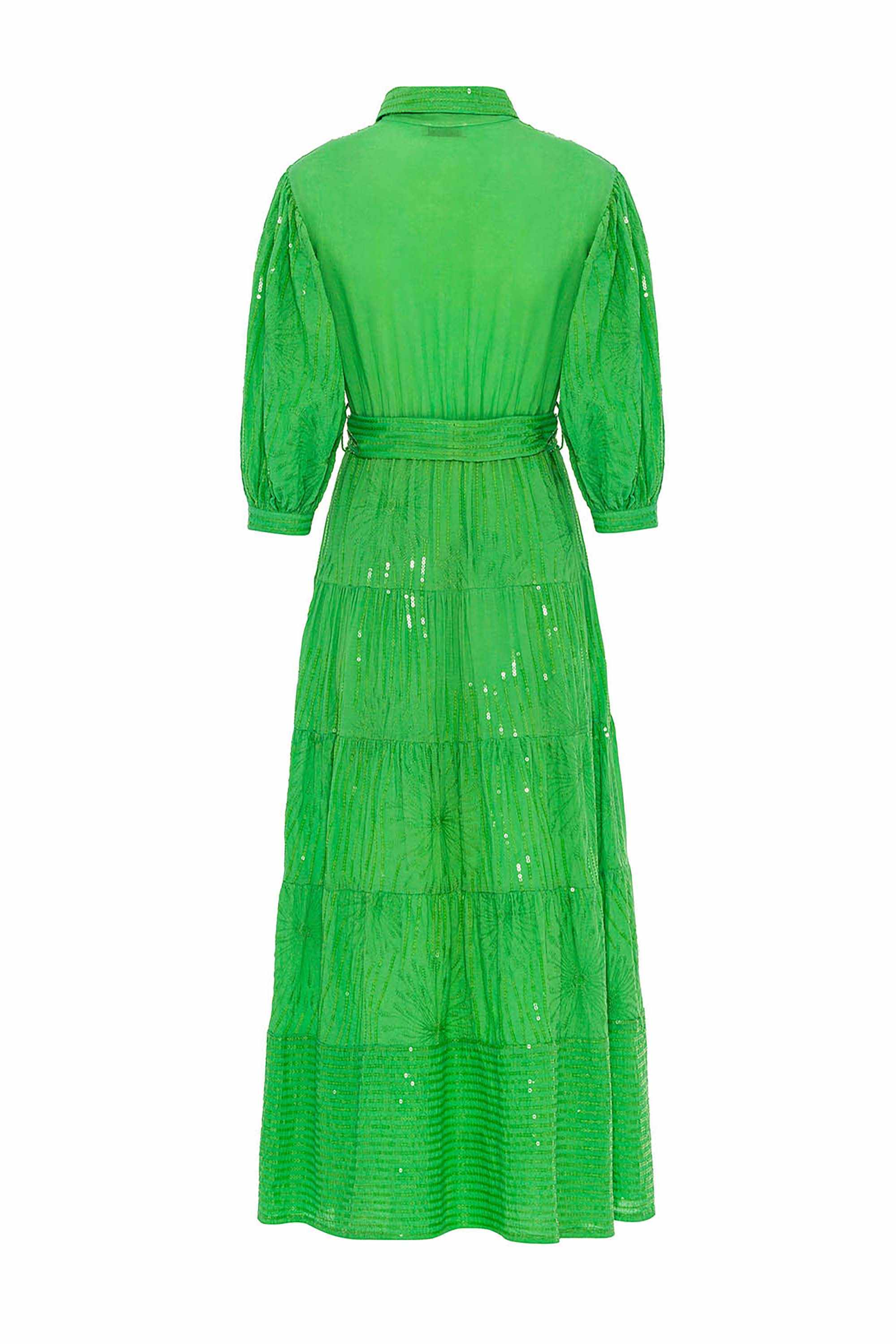 Embroidered Maxi Dress