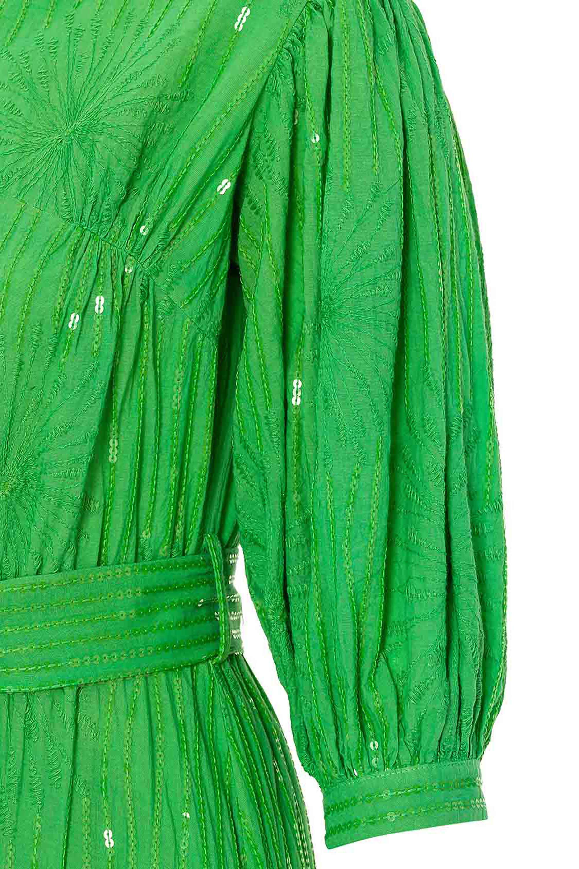 Embroidered Maxi Dress