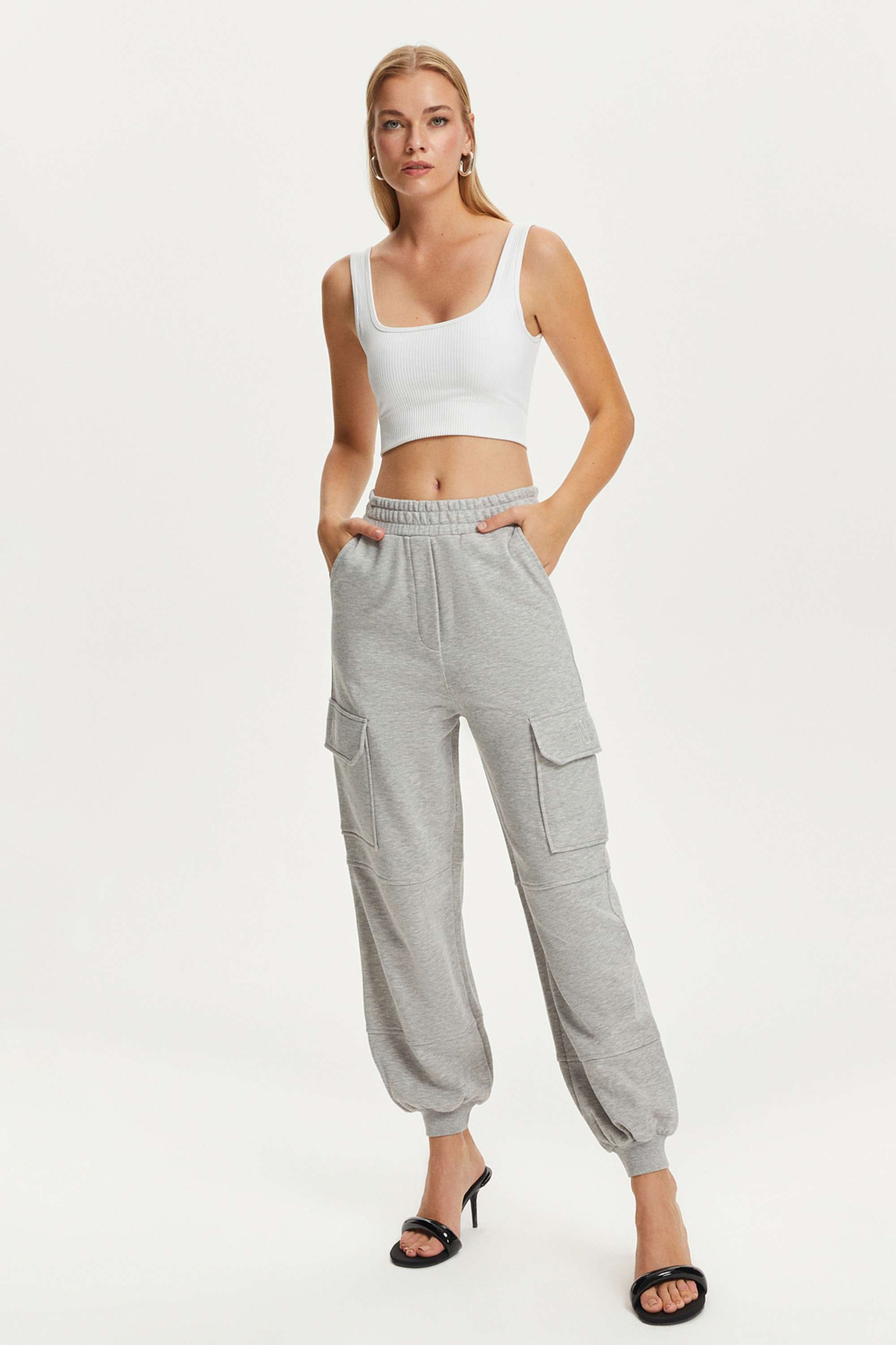 High-Waisted Joggers (Final Sale)