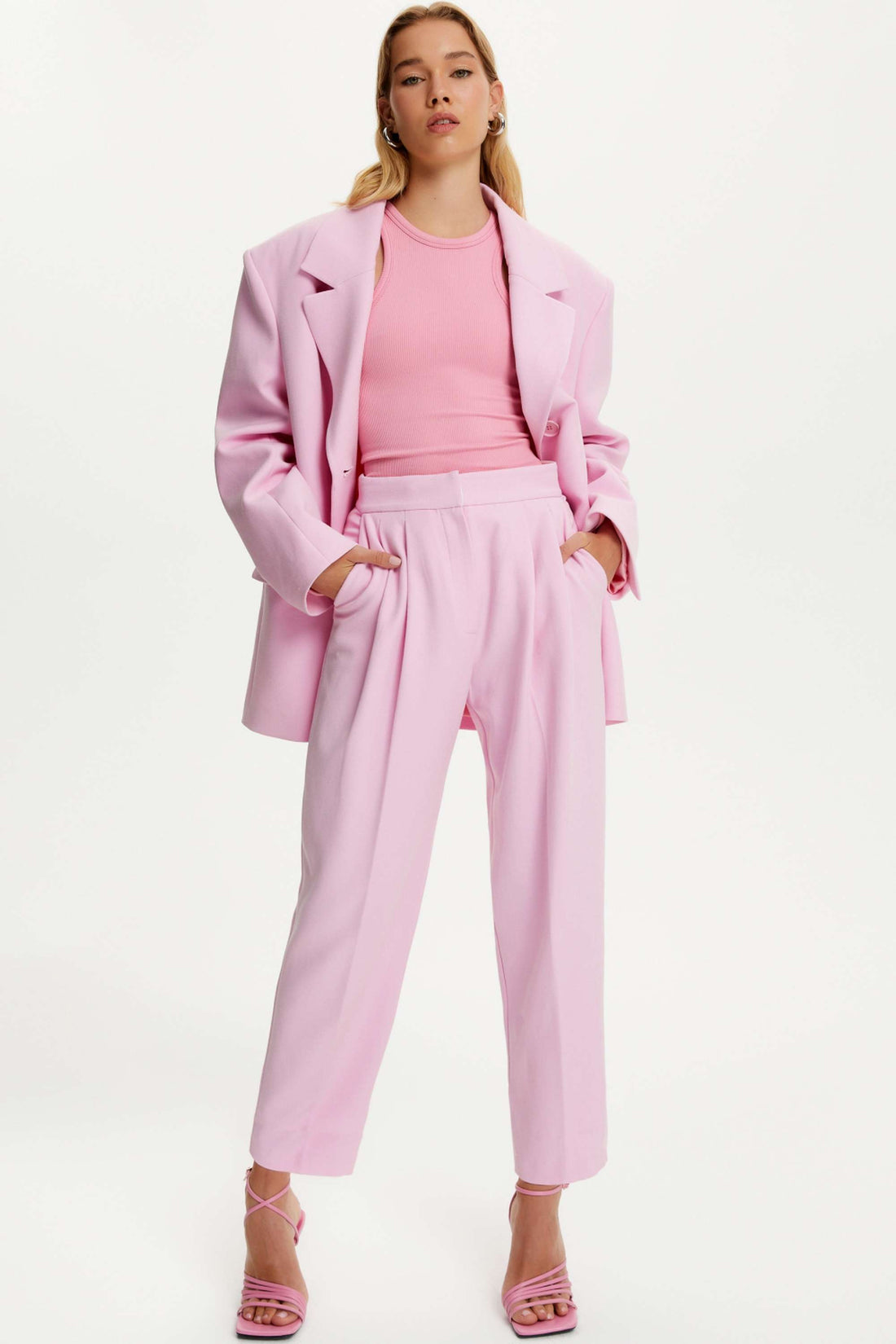 High Waist Carrot Pants