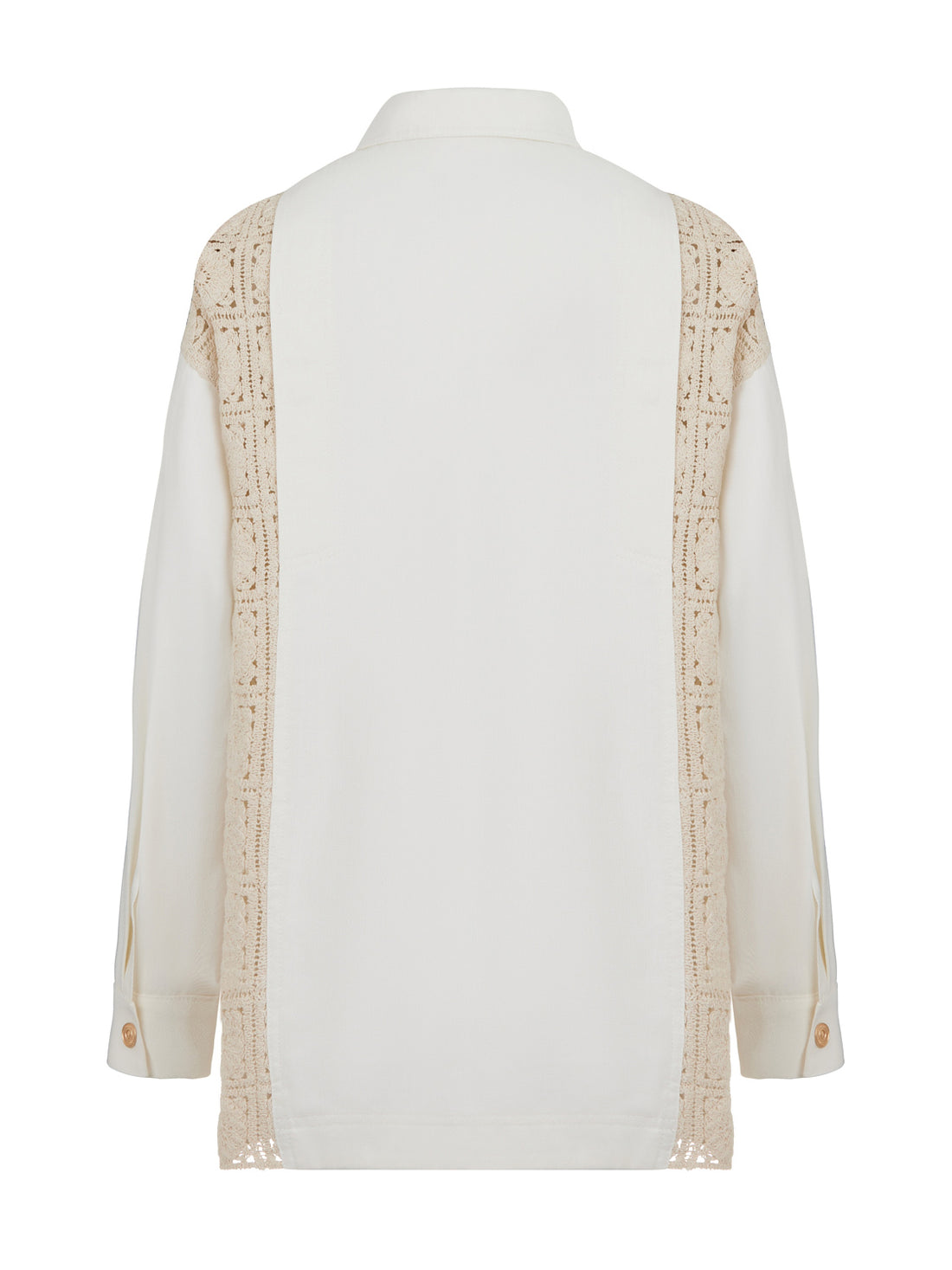 Garnished Denim Jacket with Embroidery Detail