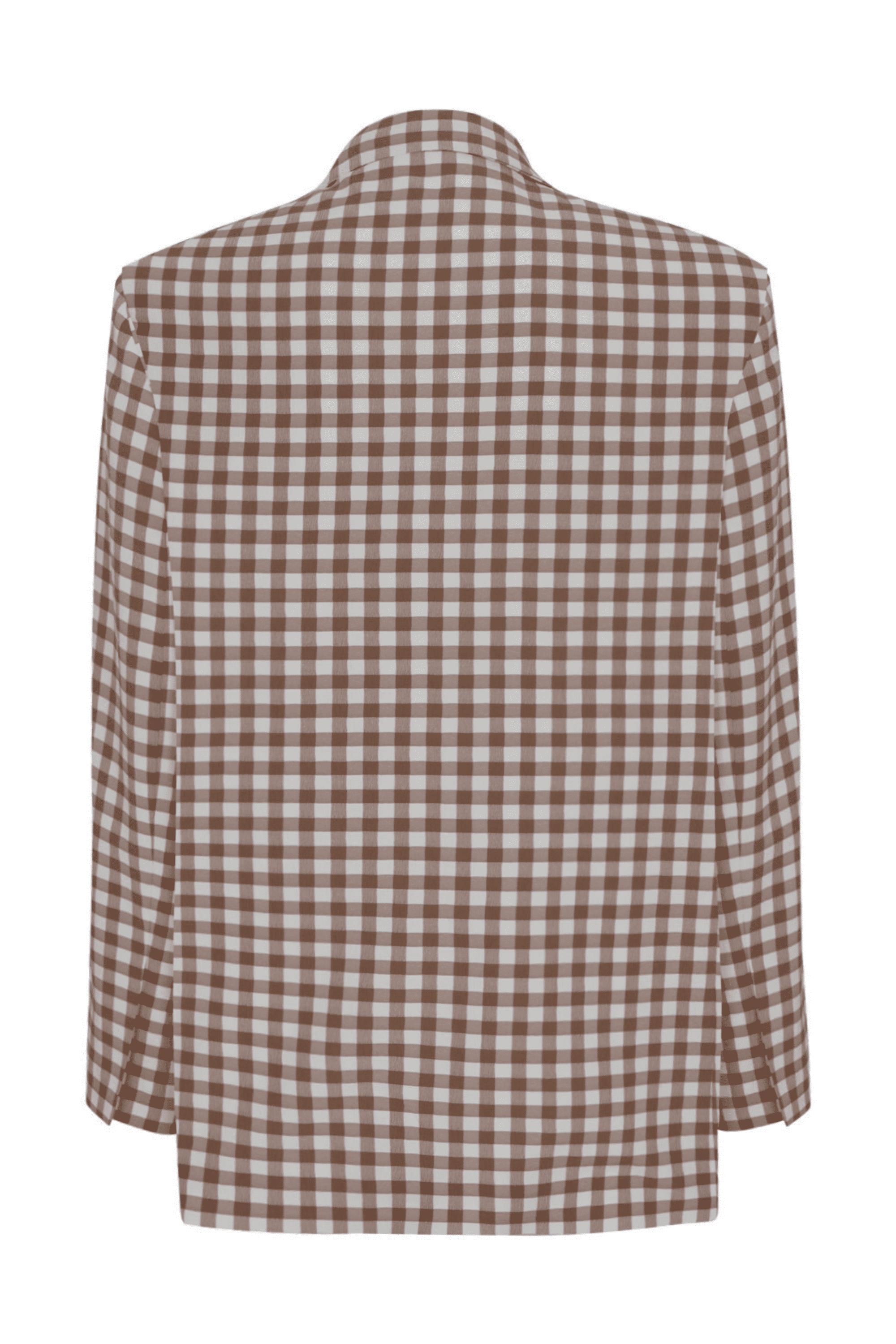 Gingham Blazer Jacket Outfits