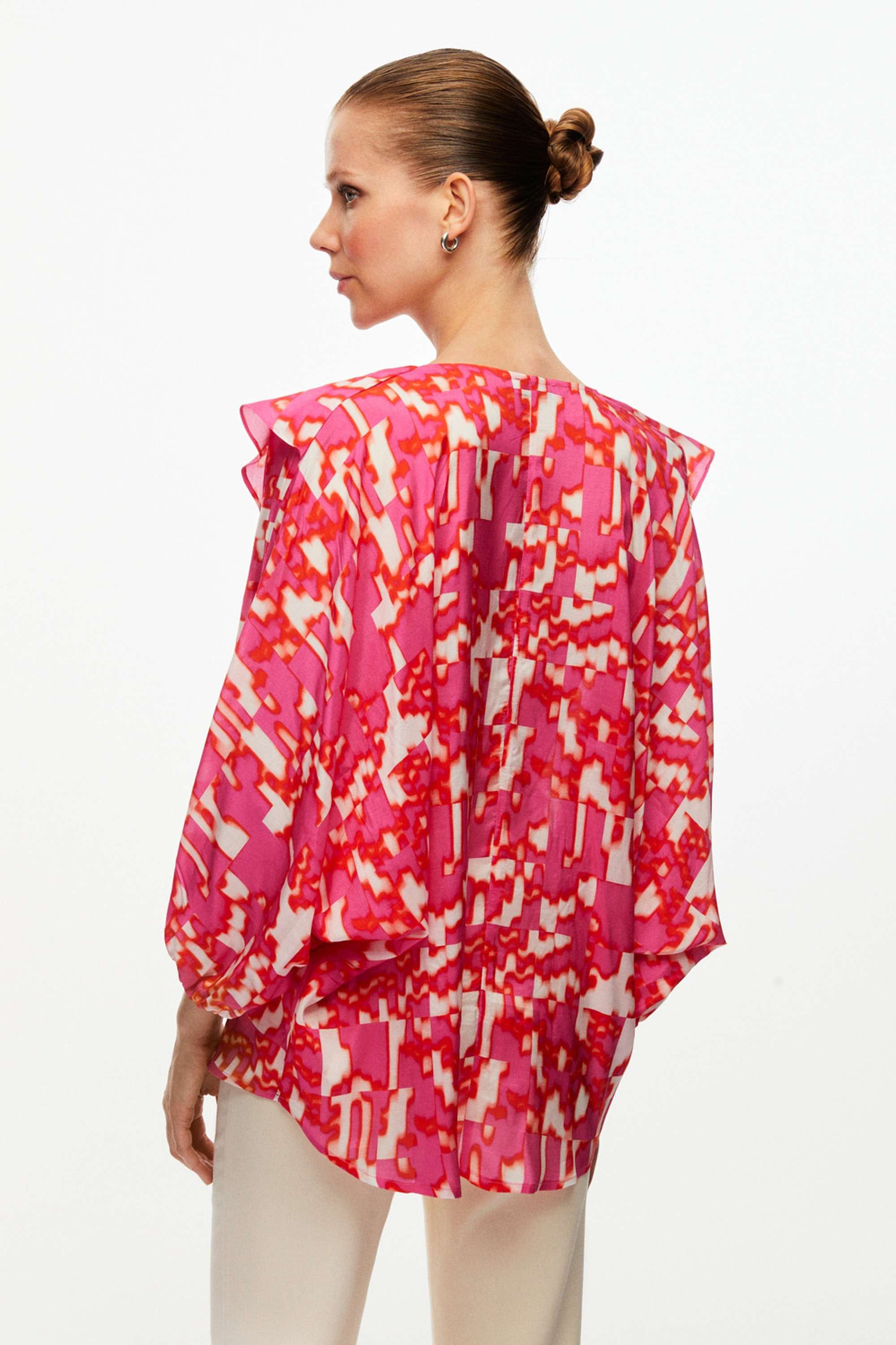 Ruffle Detailed Blouse