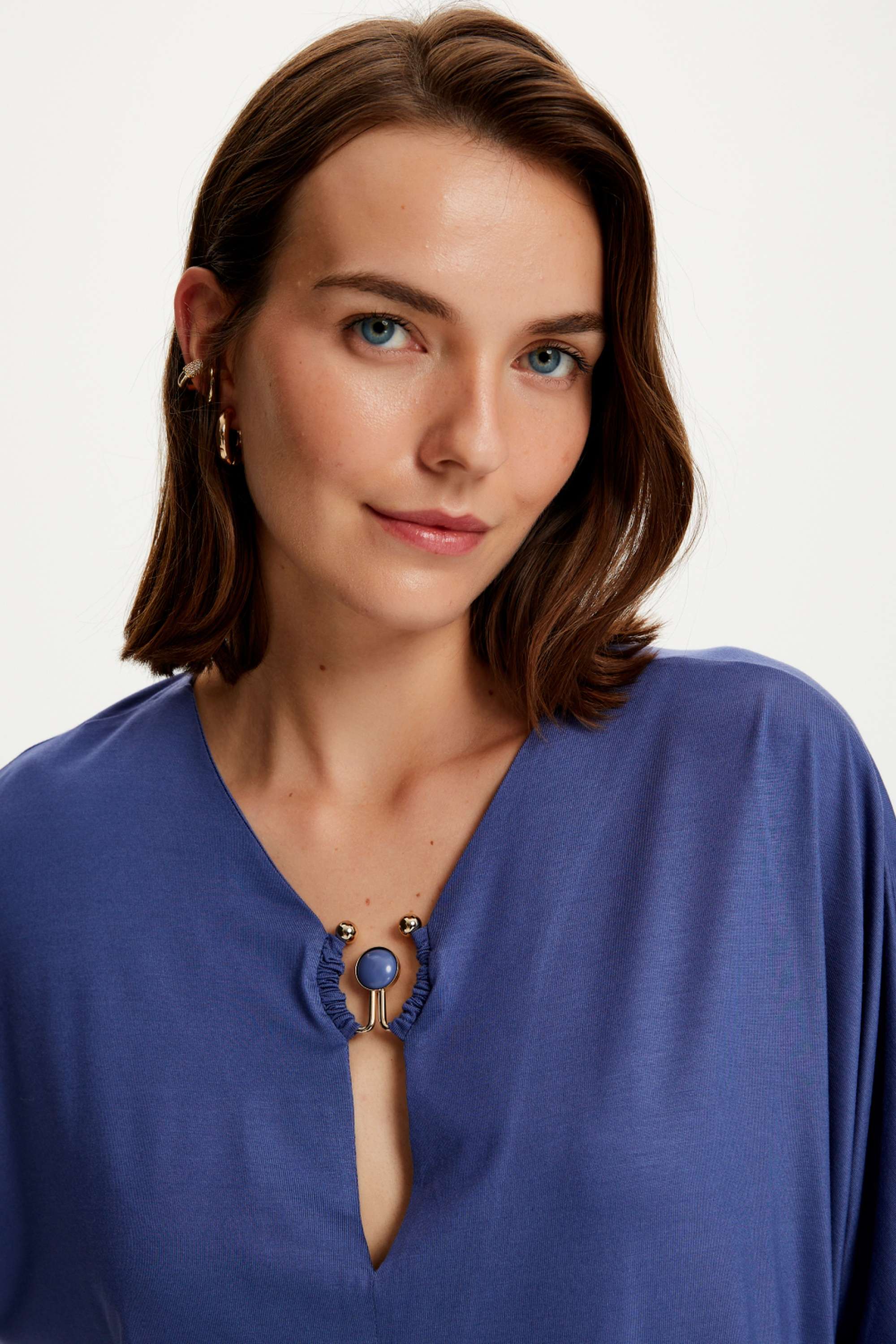 Accessory Detailed Blouse (Final Sale)