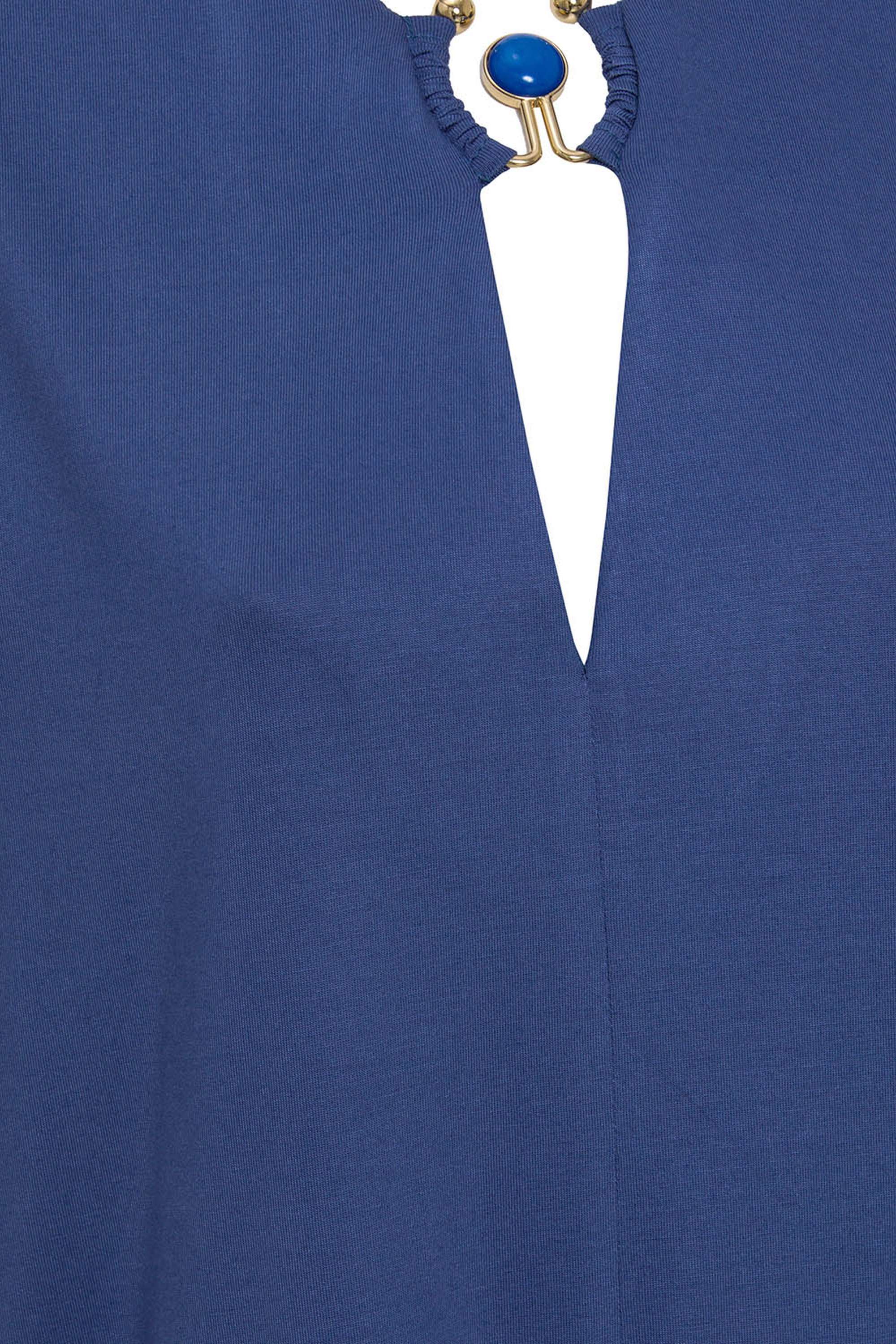 Accessory Detailed Blouse (Final Sale)