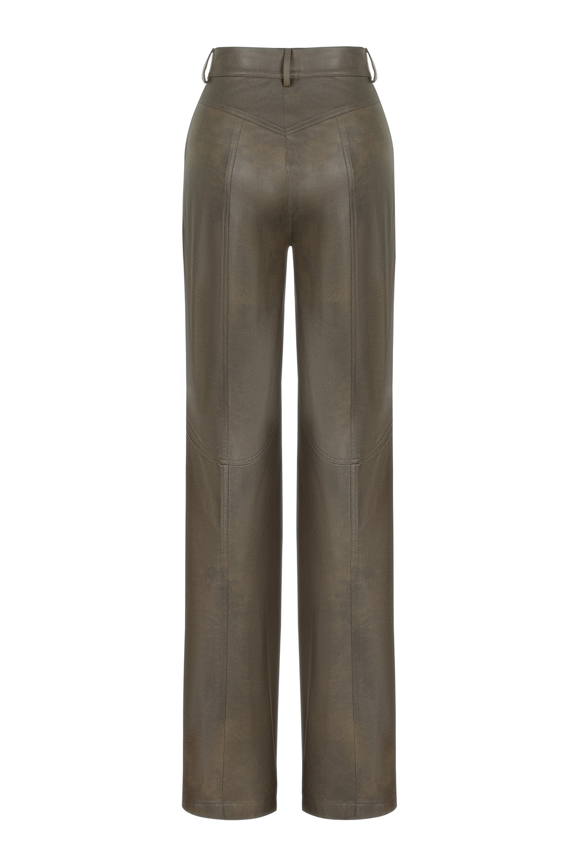 Leather Trim Pants (Final Sale)