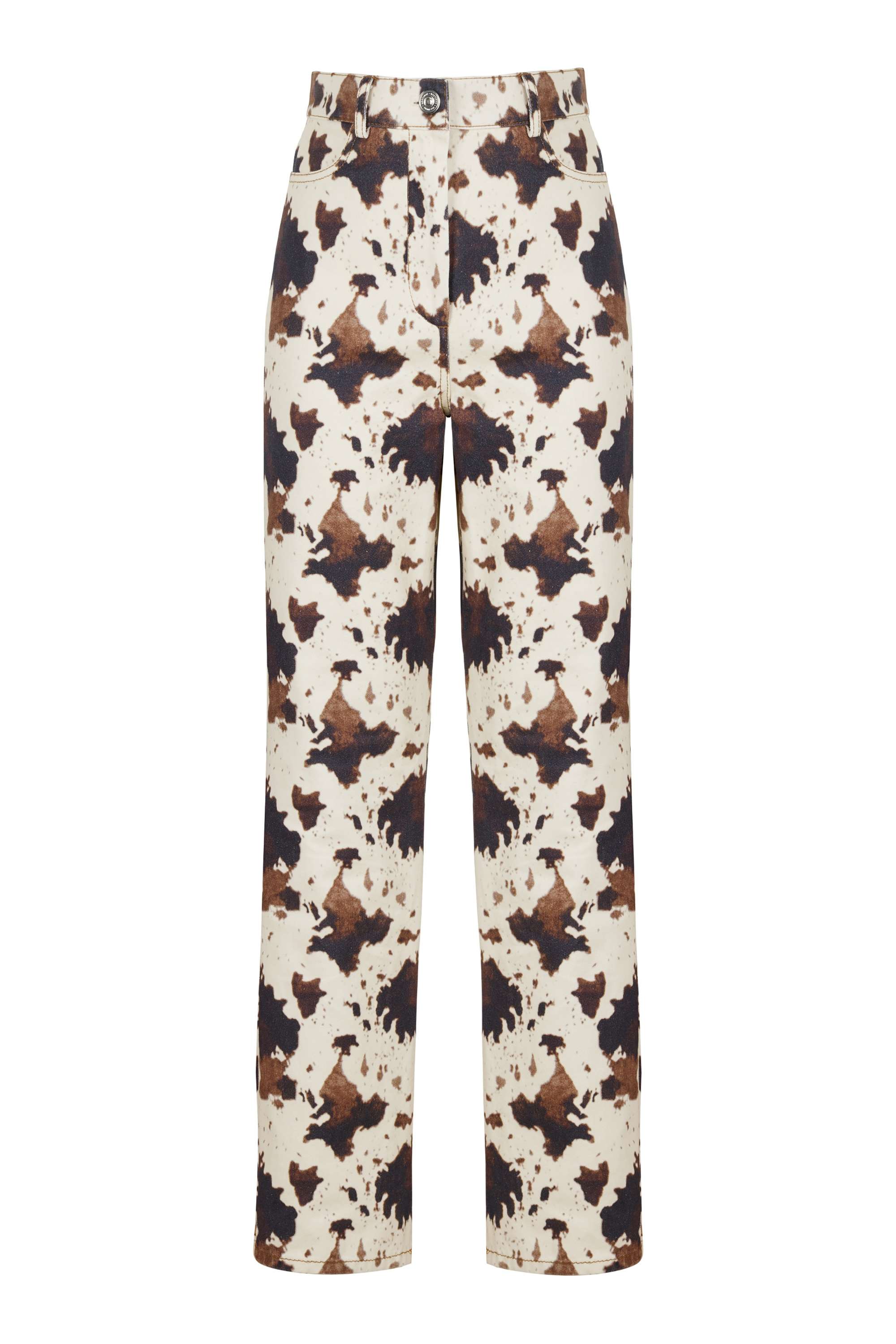 Animal Patterned Trousers