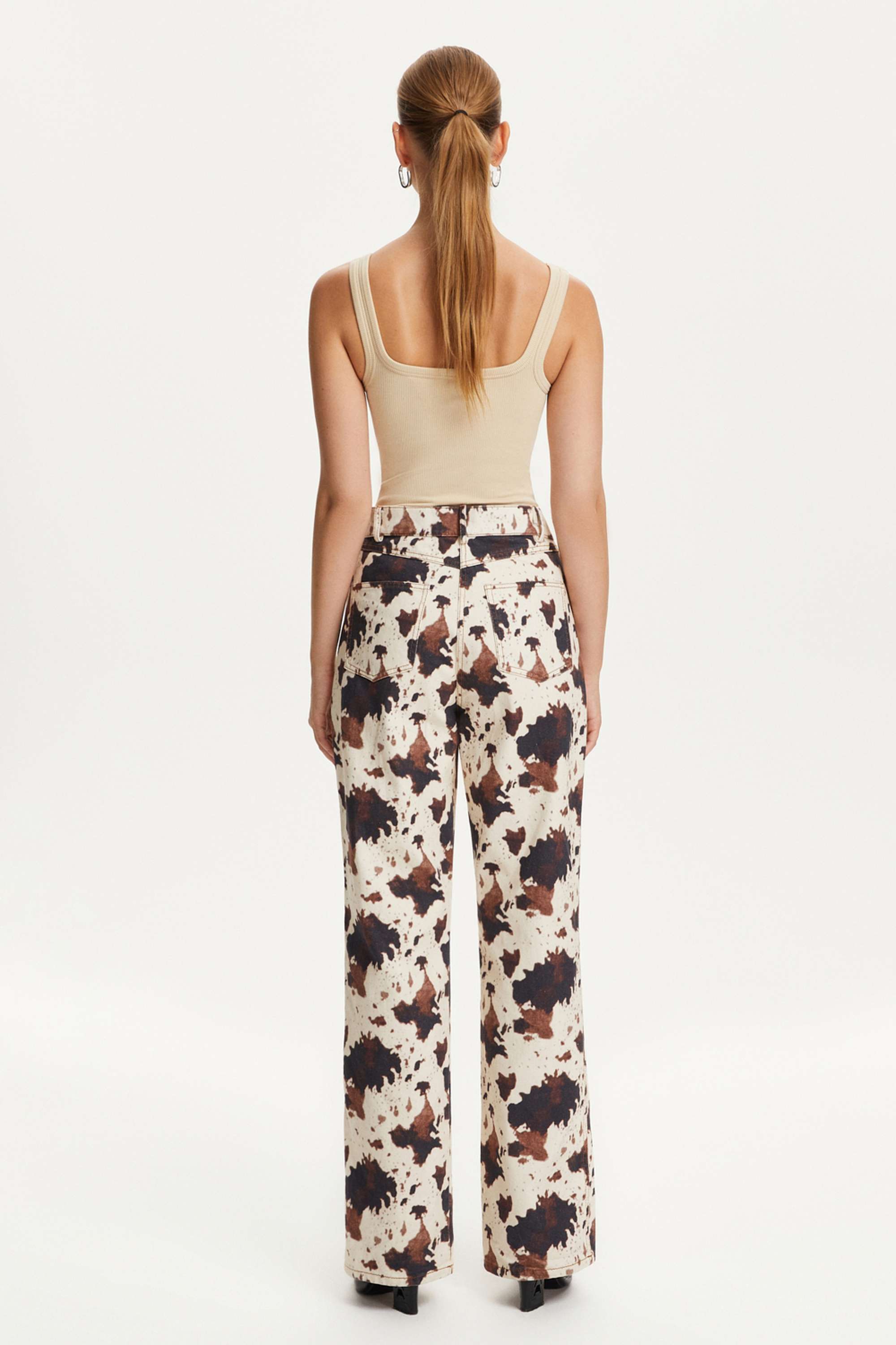 Animal Patterned Trousers