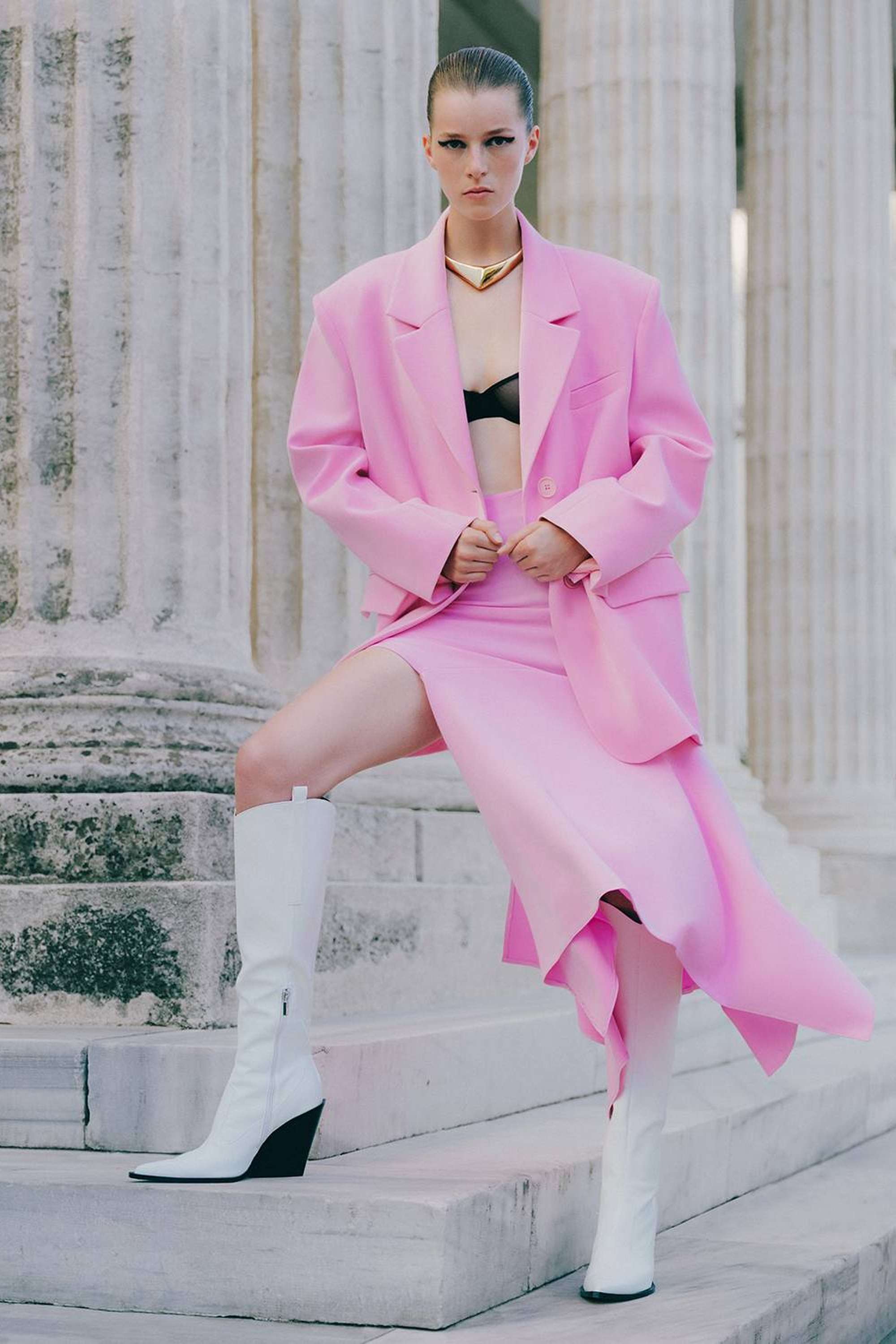 Short Asymmetrical Skirt (Final Sale)