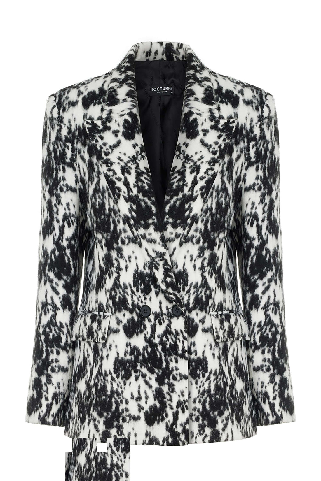 Printed Double Breasted Jacket