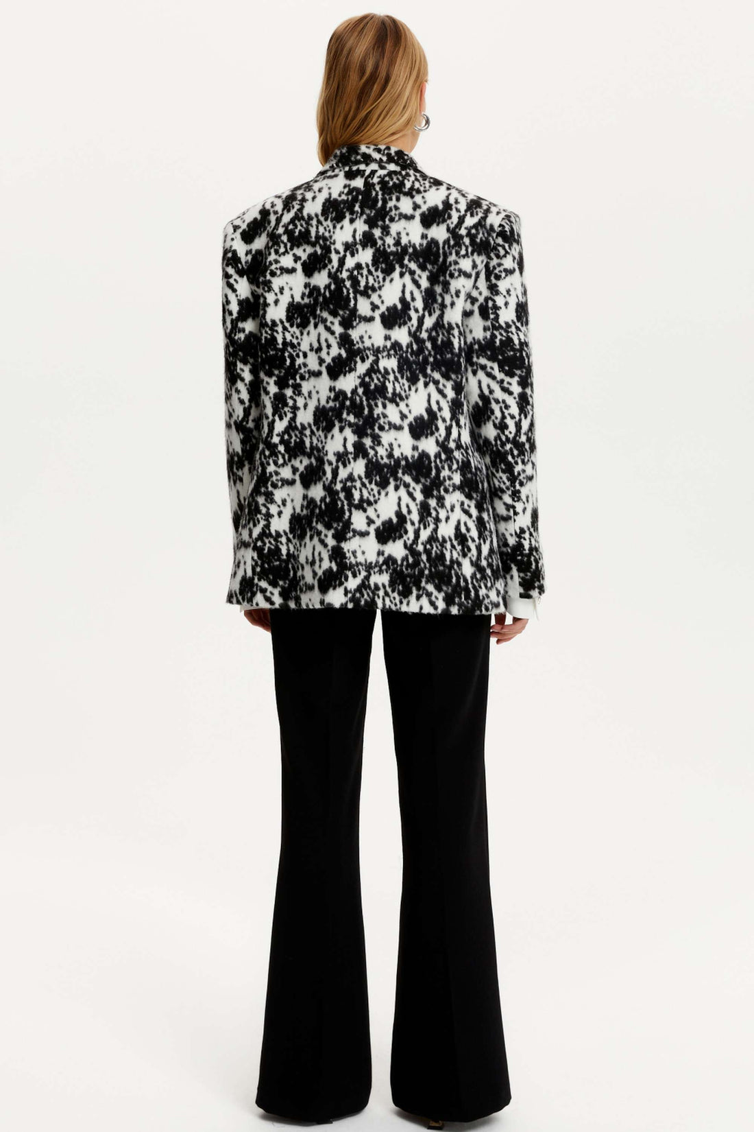 Printed Double Breasted Jacket