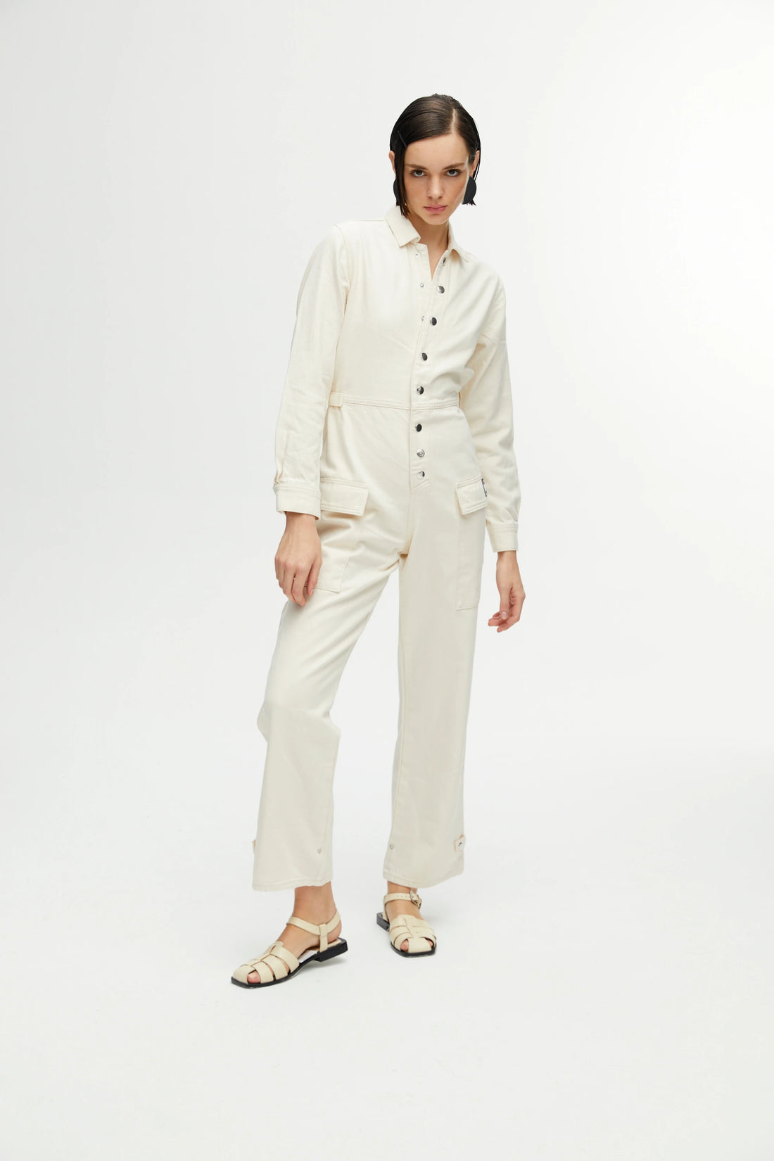 Gabardine Jumpsuit (Final Sale)