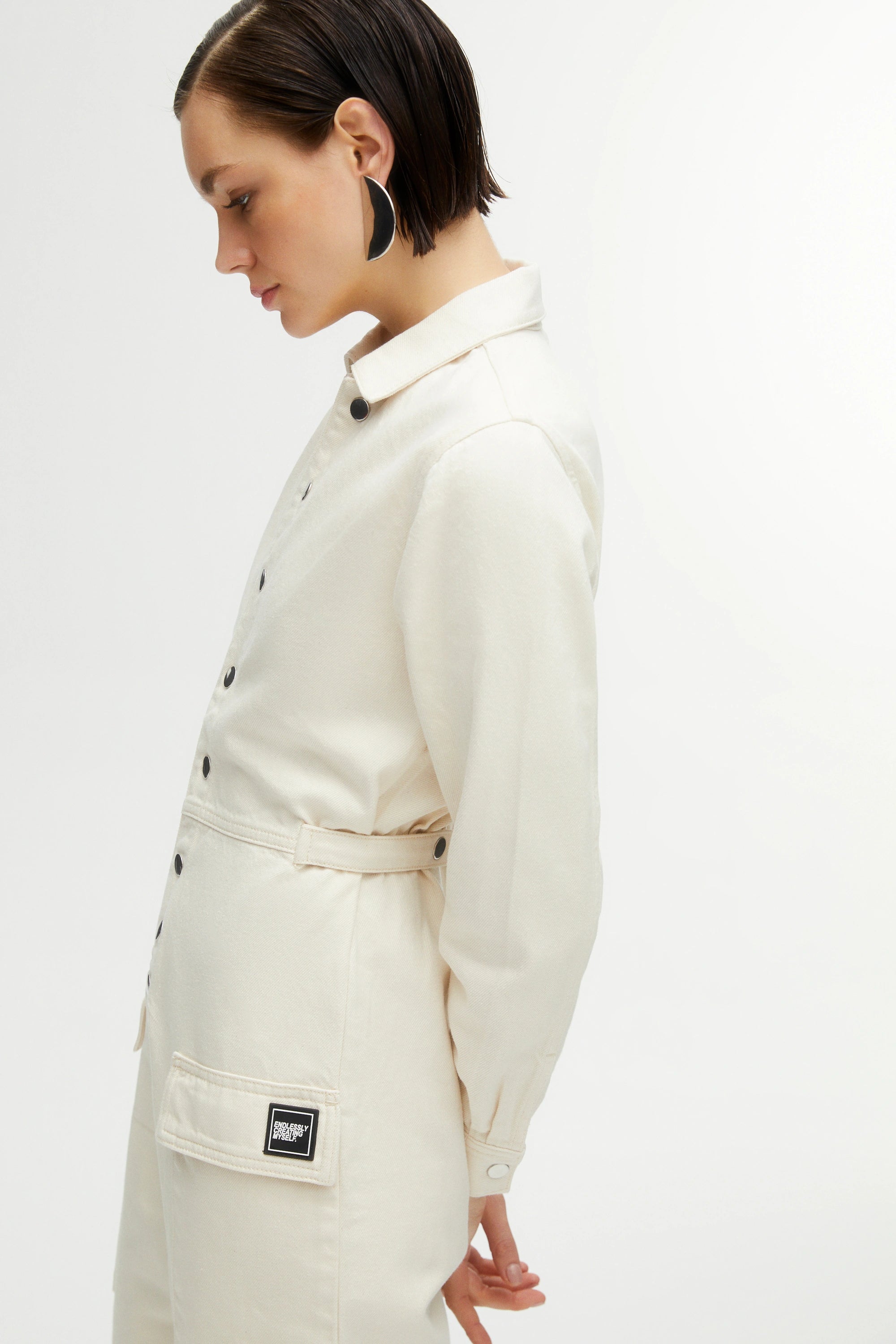 Gabardine Jumpsuit (Final Sale)