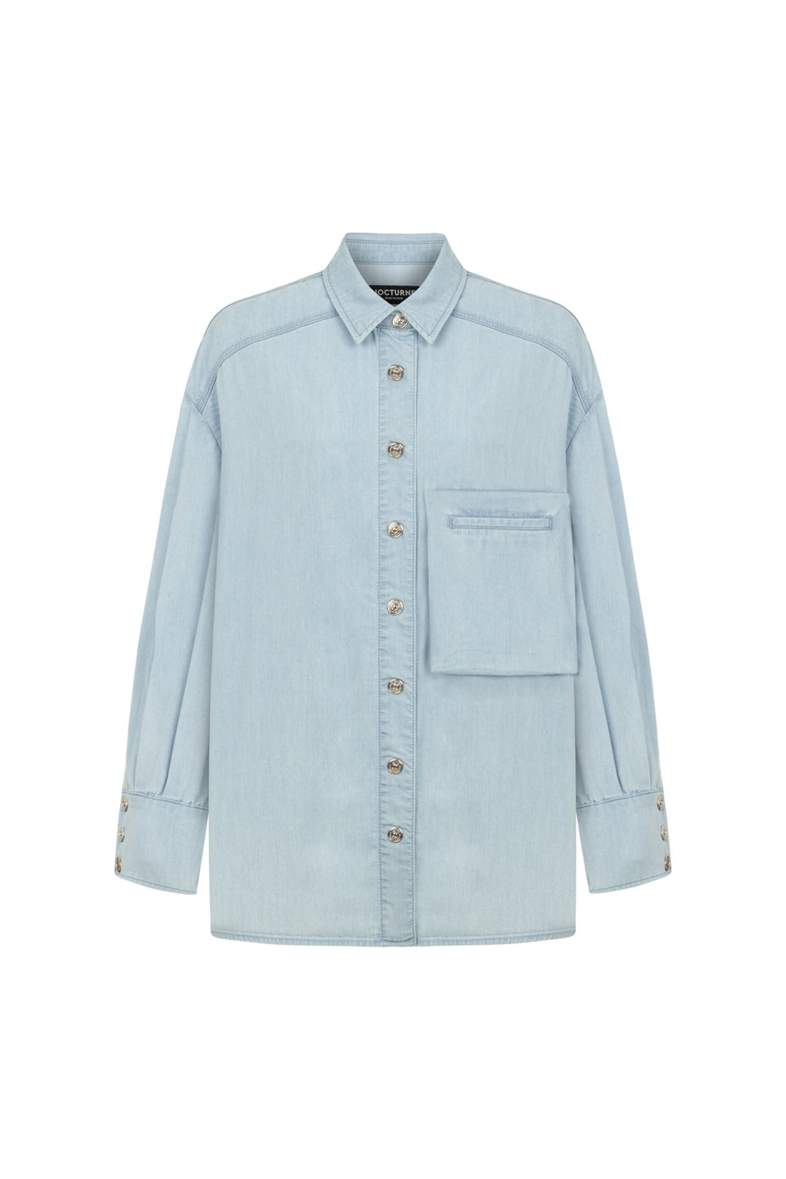 Minimal Draped Shirt (Final Sale)