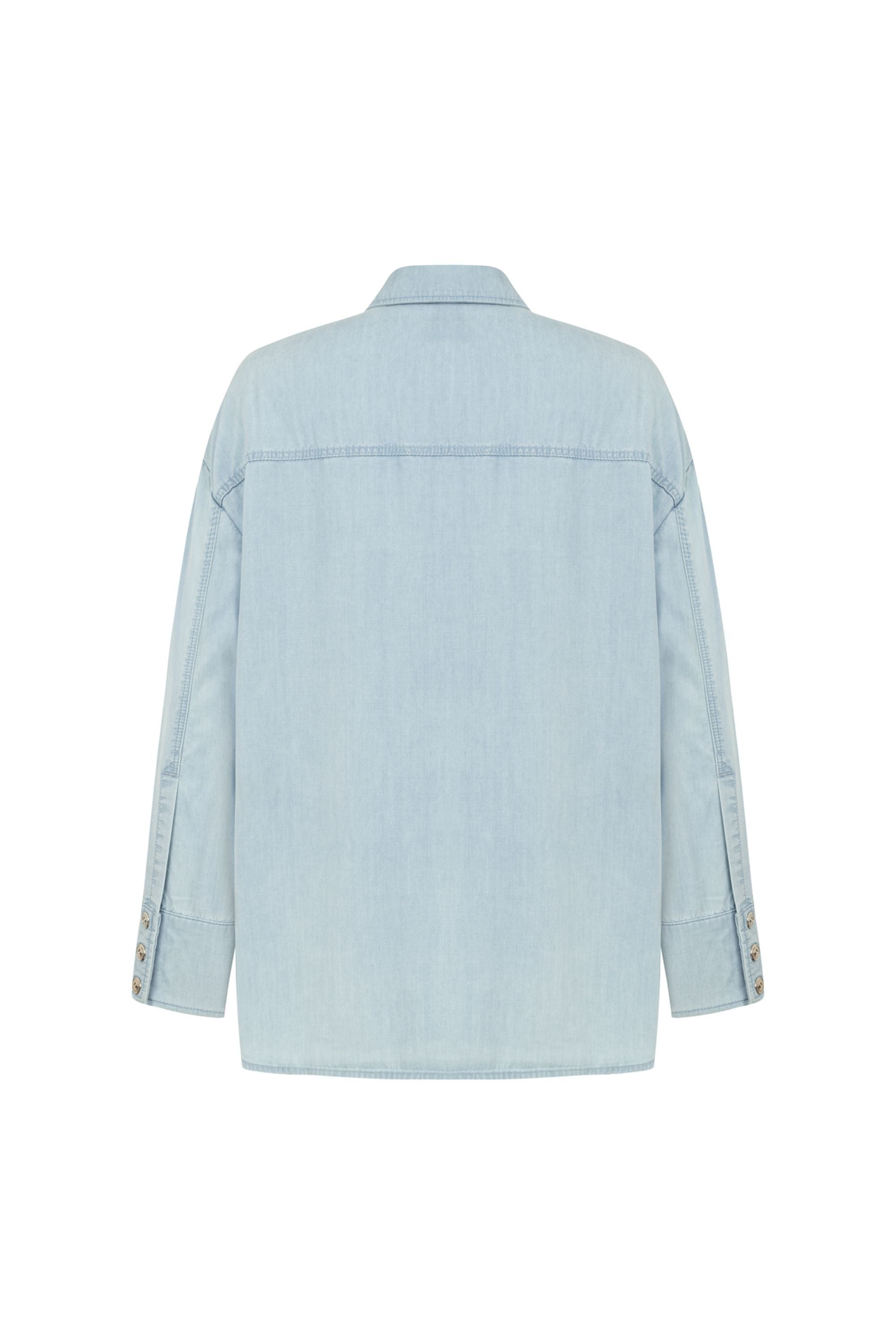 Minimal Draped Shirt (Final Sale)
