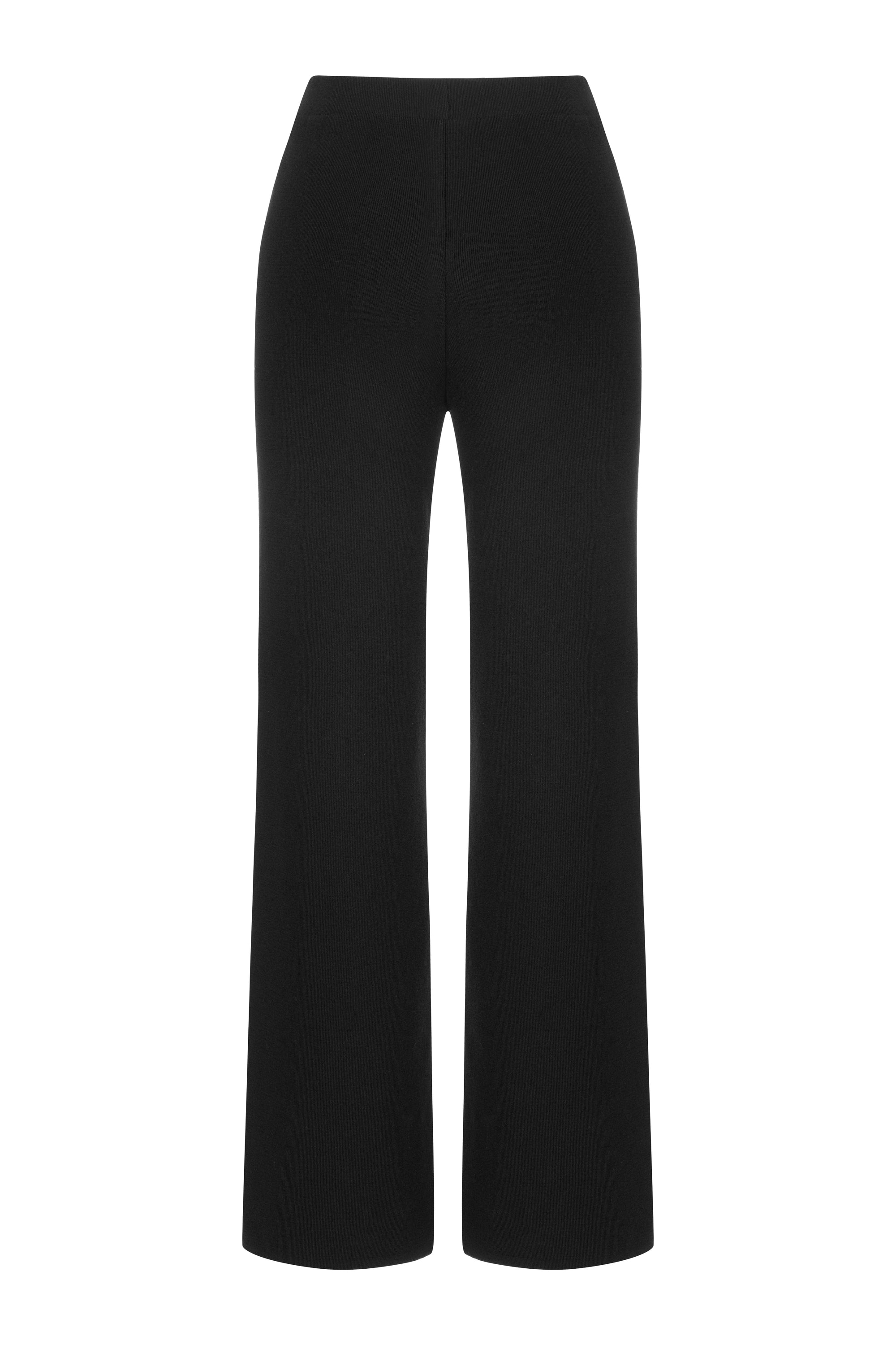 High Waist Knitwear Trousers (Final Sale)