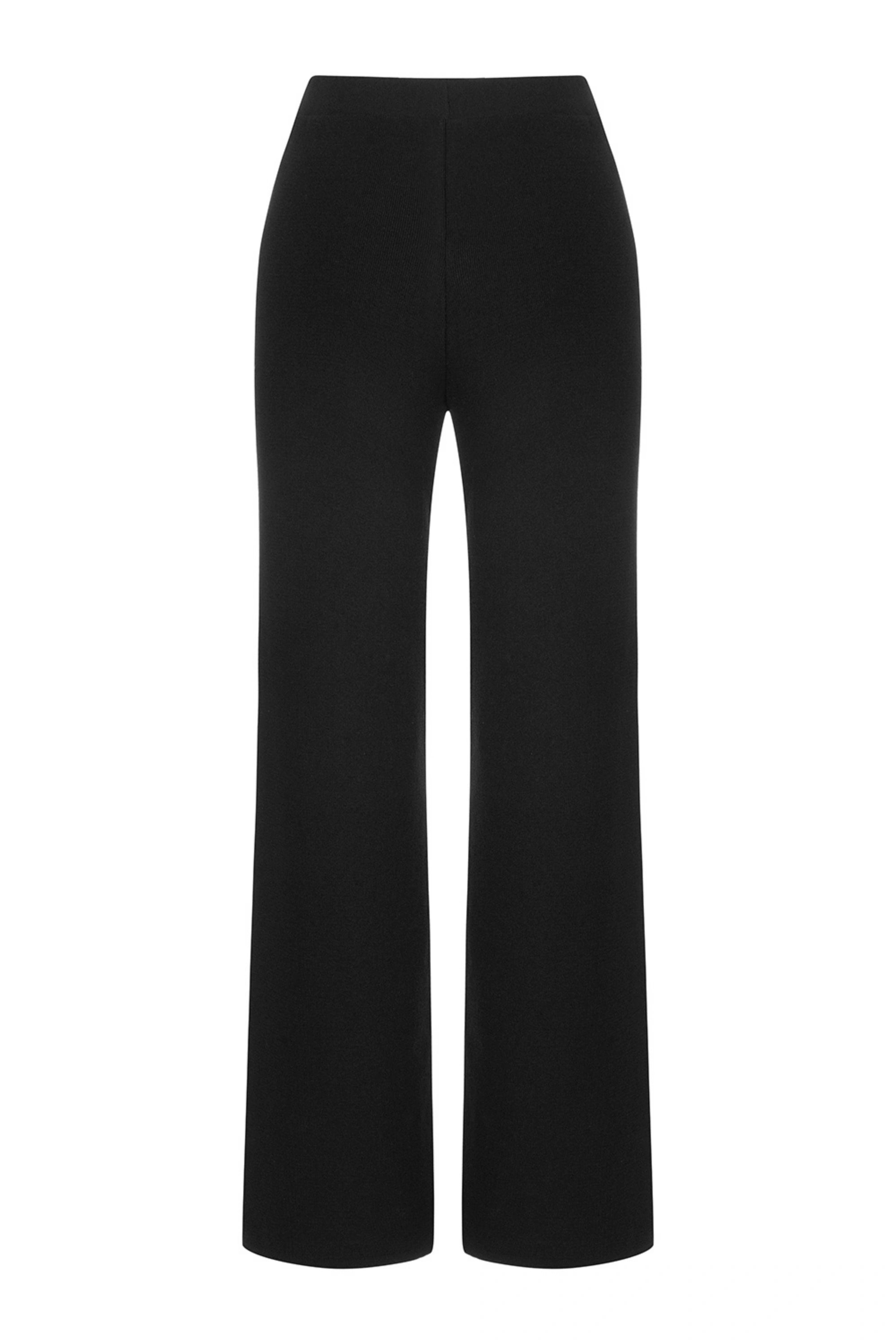 High Waist Knitwear Trousers (Final Sale)