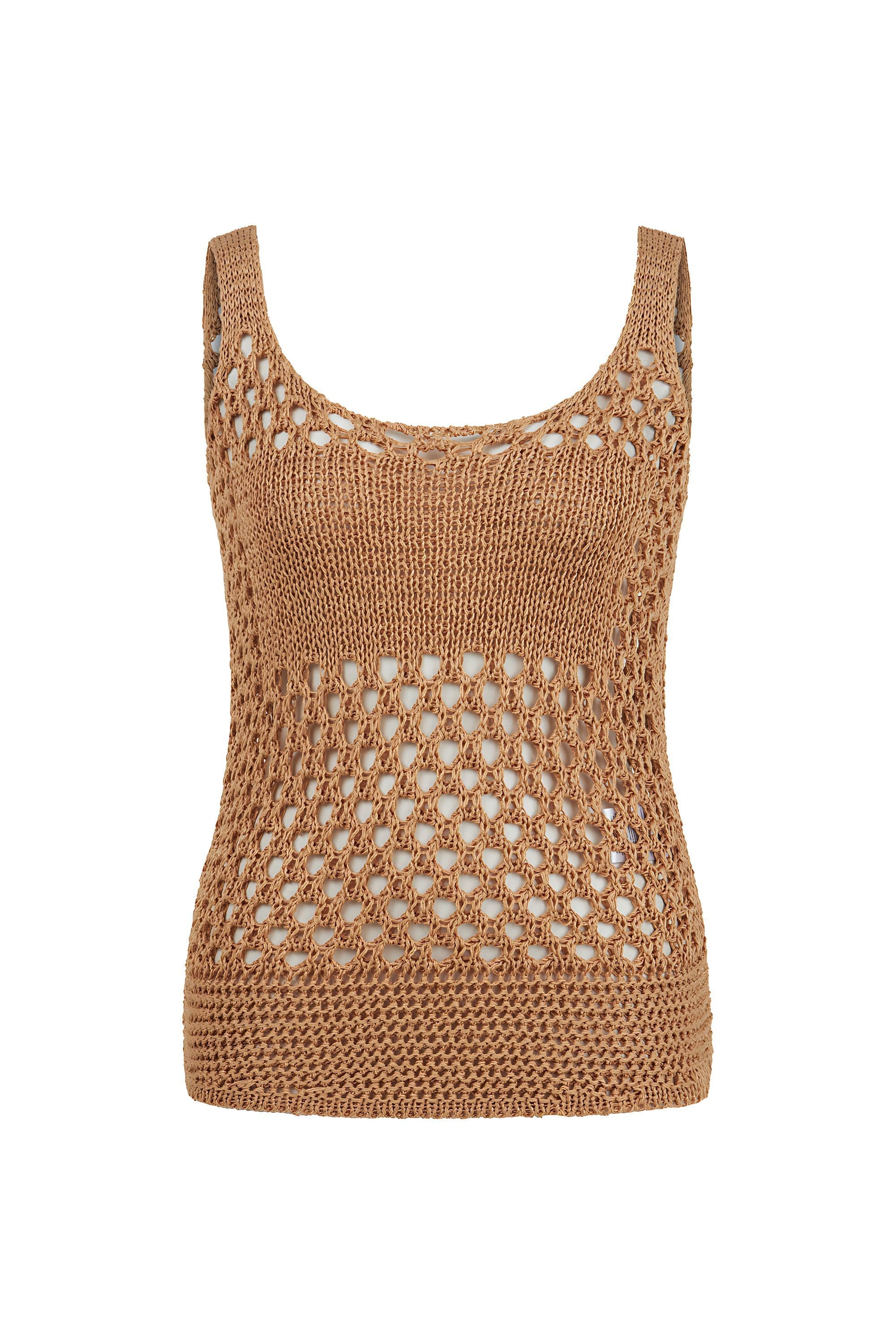 Knitted Mesh Knitwear
