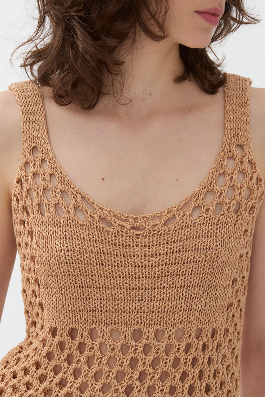 Knitted Mesh Knitwear