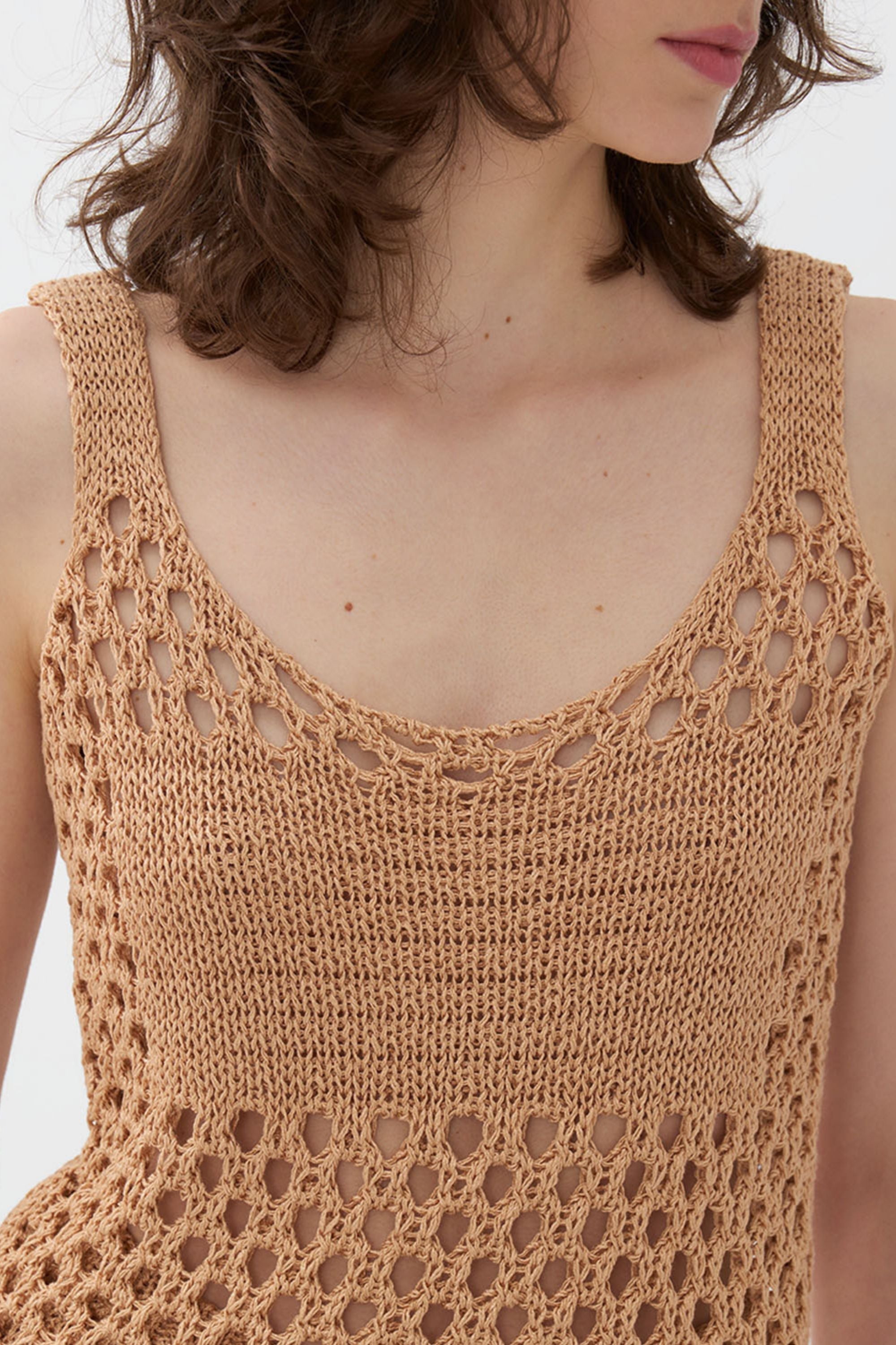 Knitted Mesh Knitwear