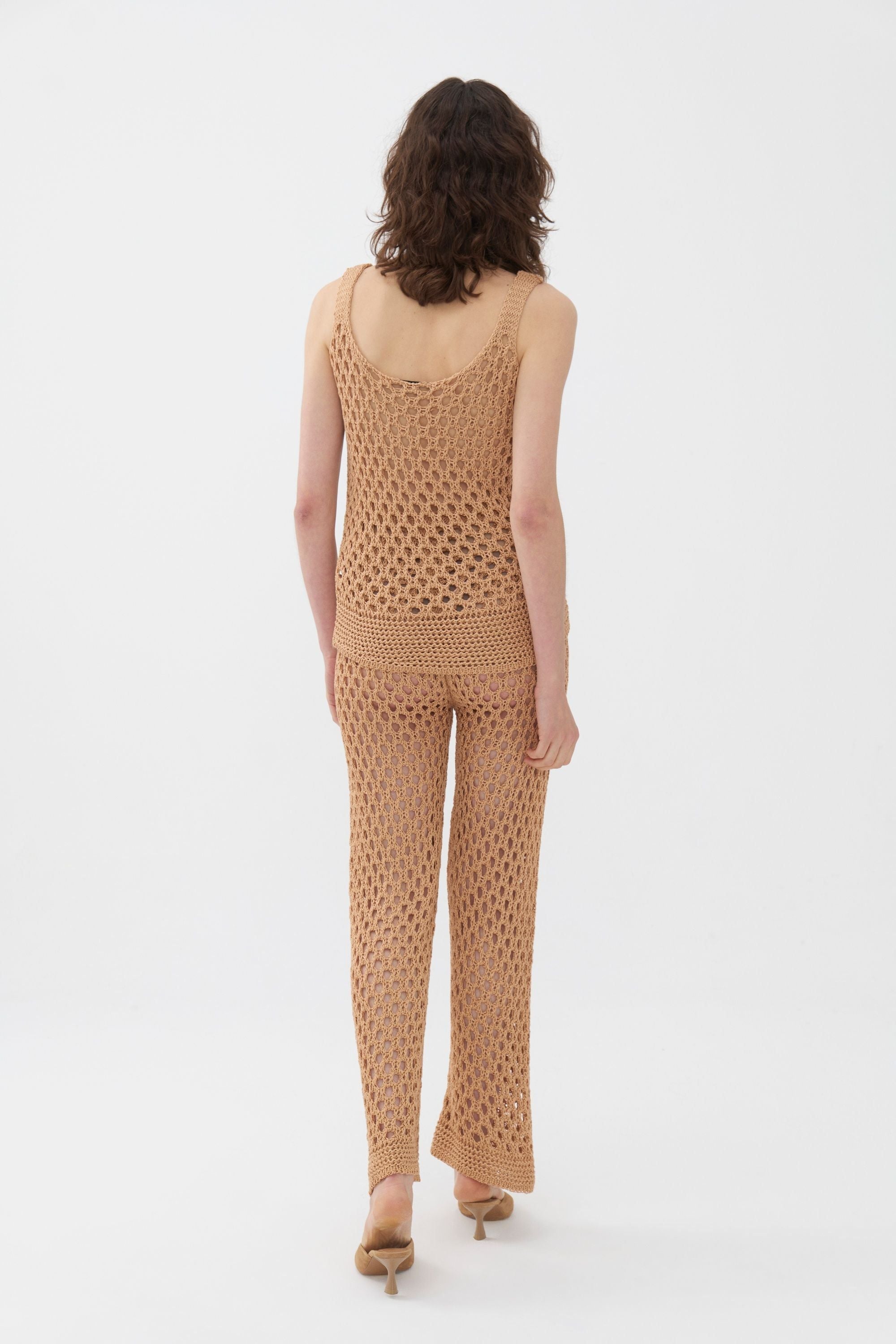 Knitted Mesh Knitwear