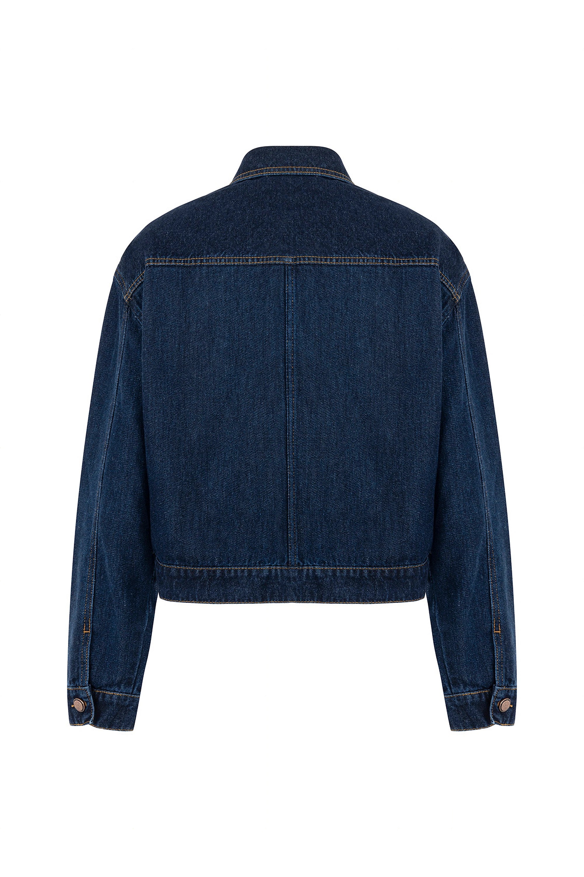 Shell Design Jean Jacket (Final Sale)