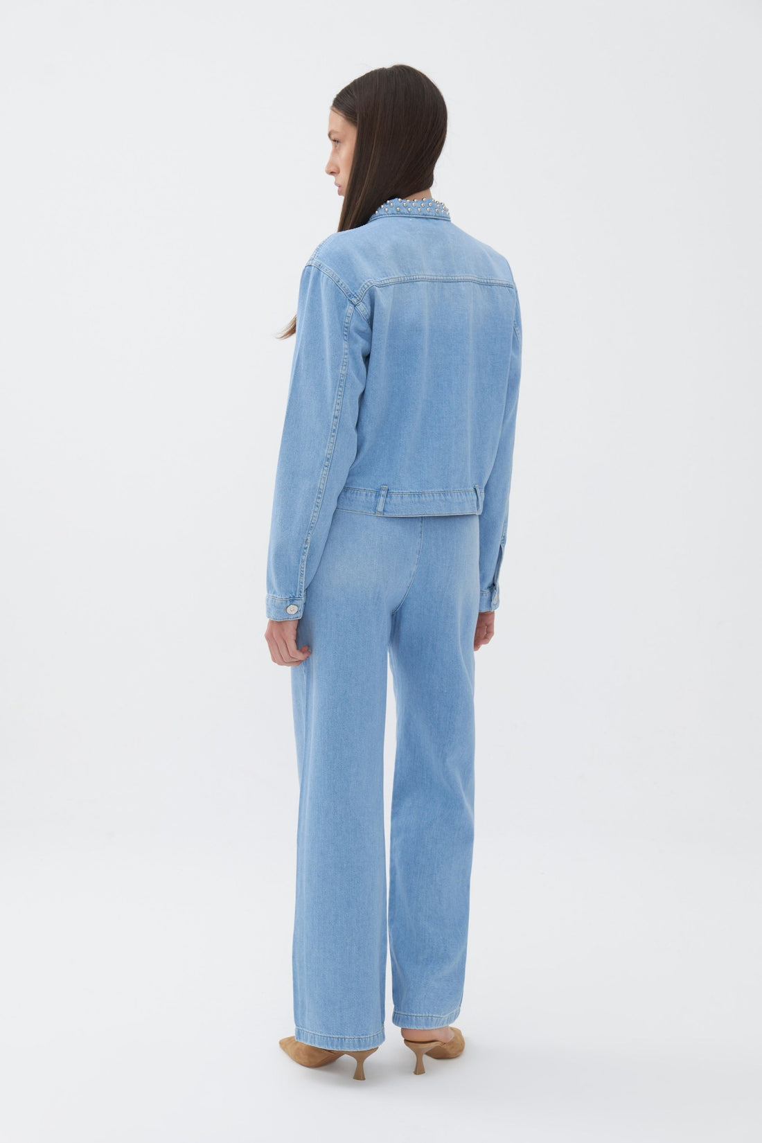 Studded Jean Jacket (Final Sale)