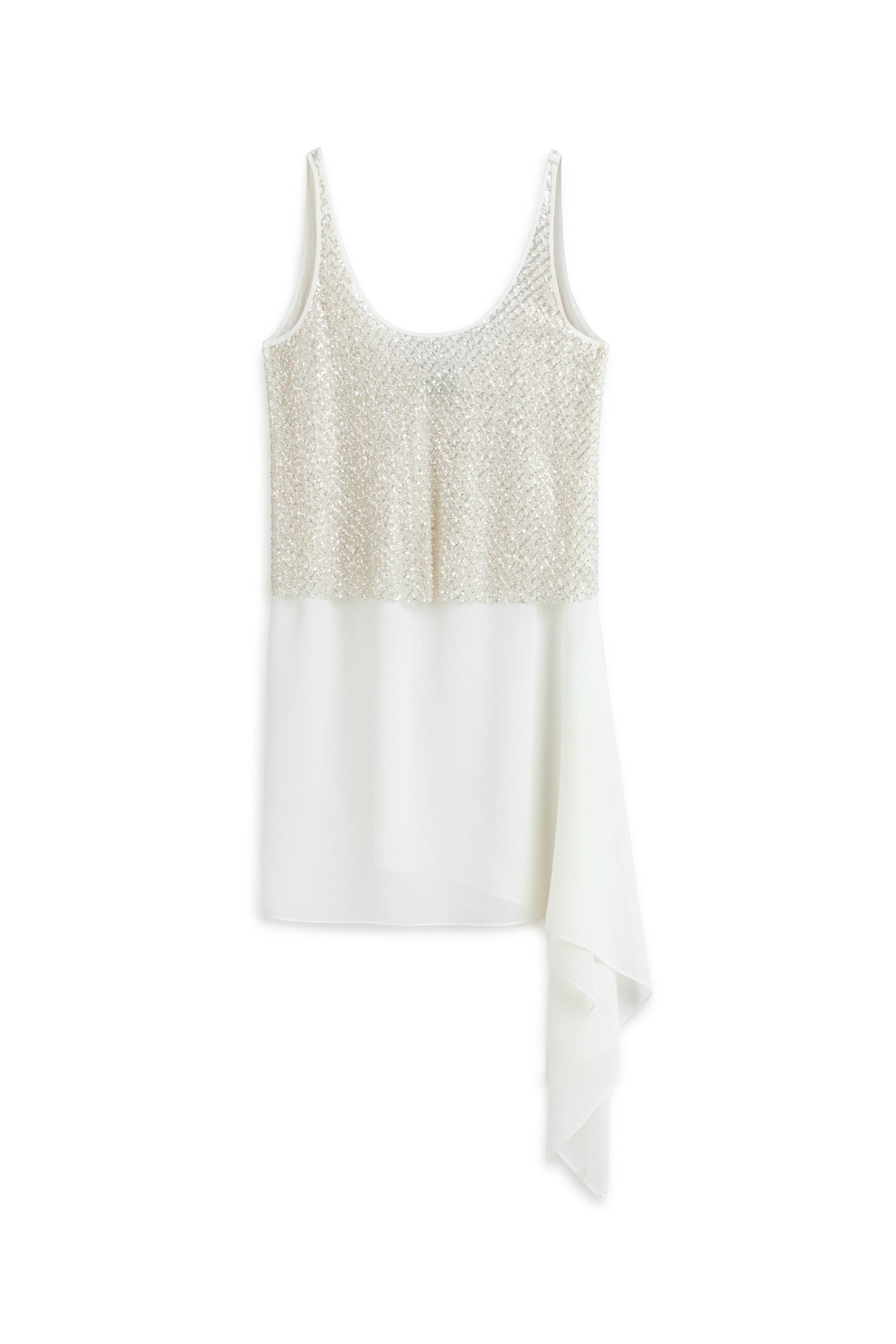 Ecru Tie Detail Blouse