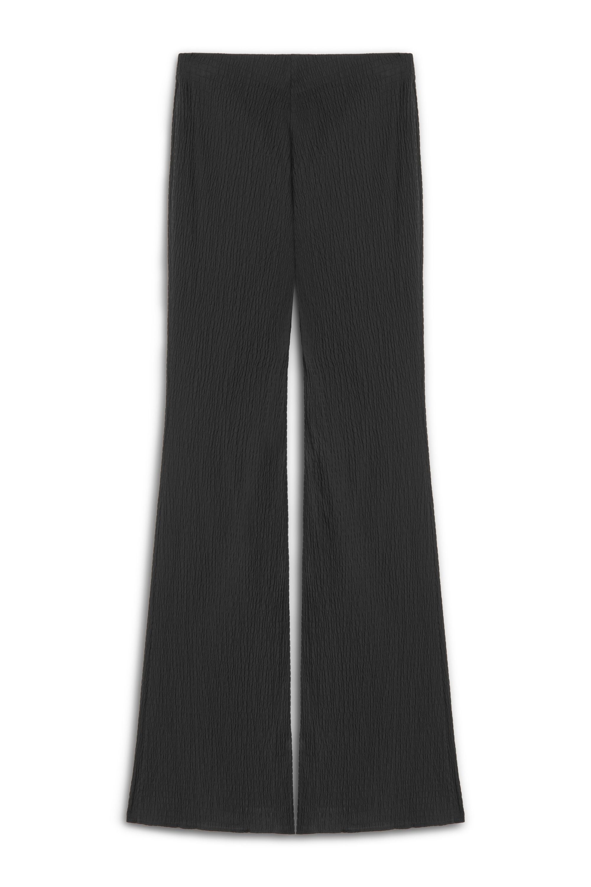 Black Spanish Leg Trousers