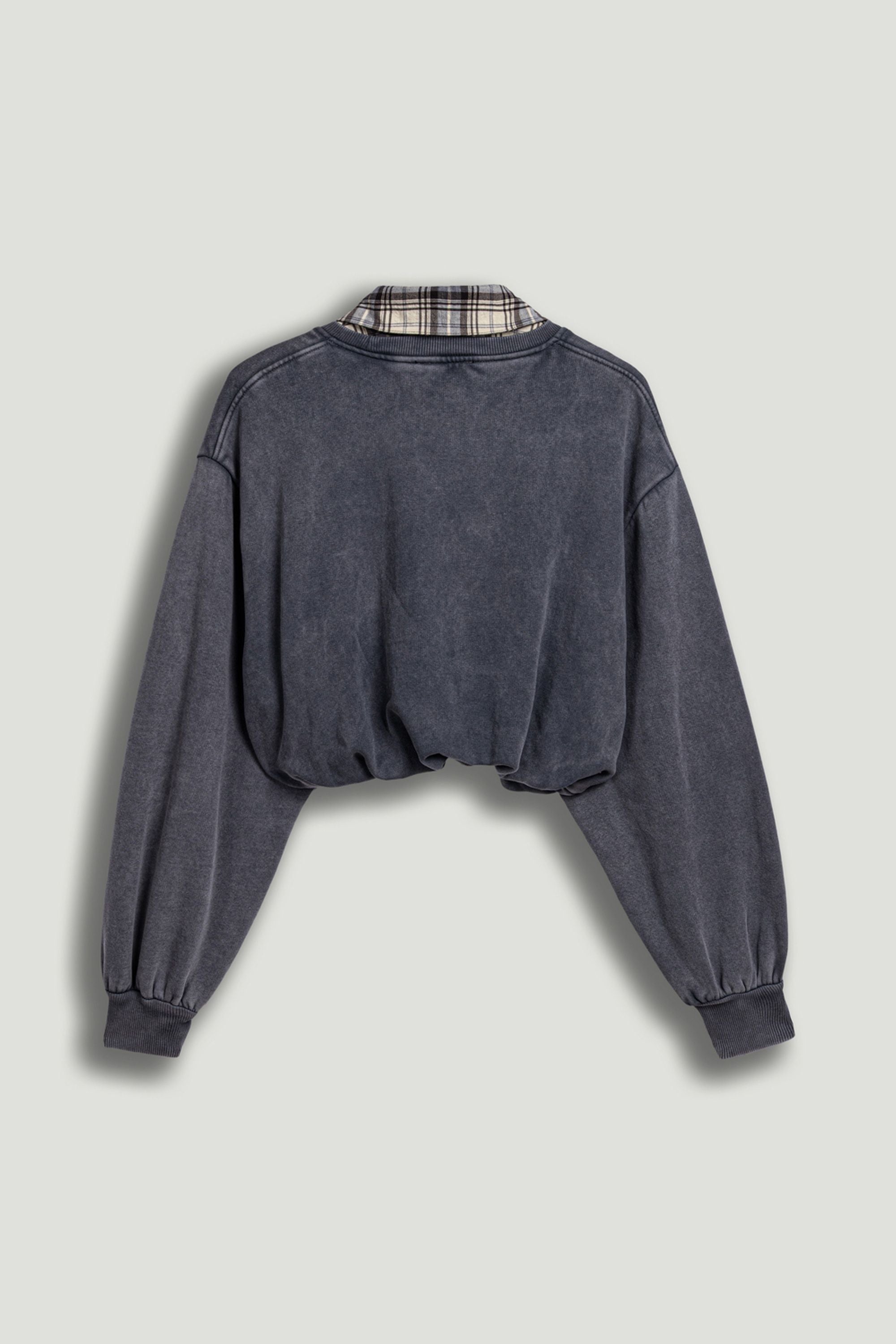 Cropped Crew Sweatshirt