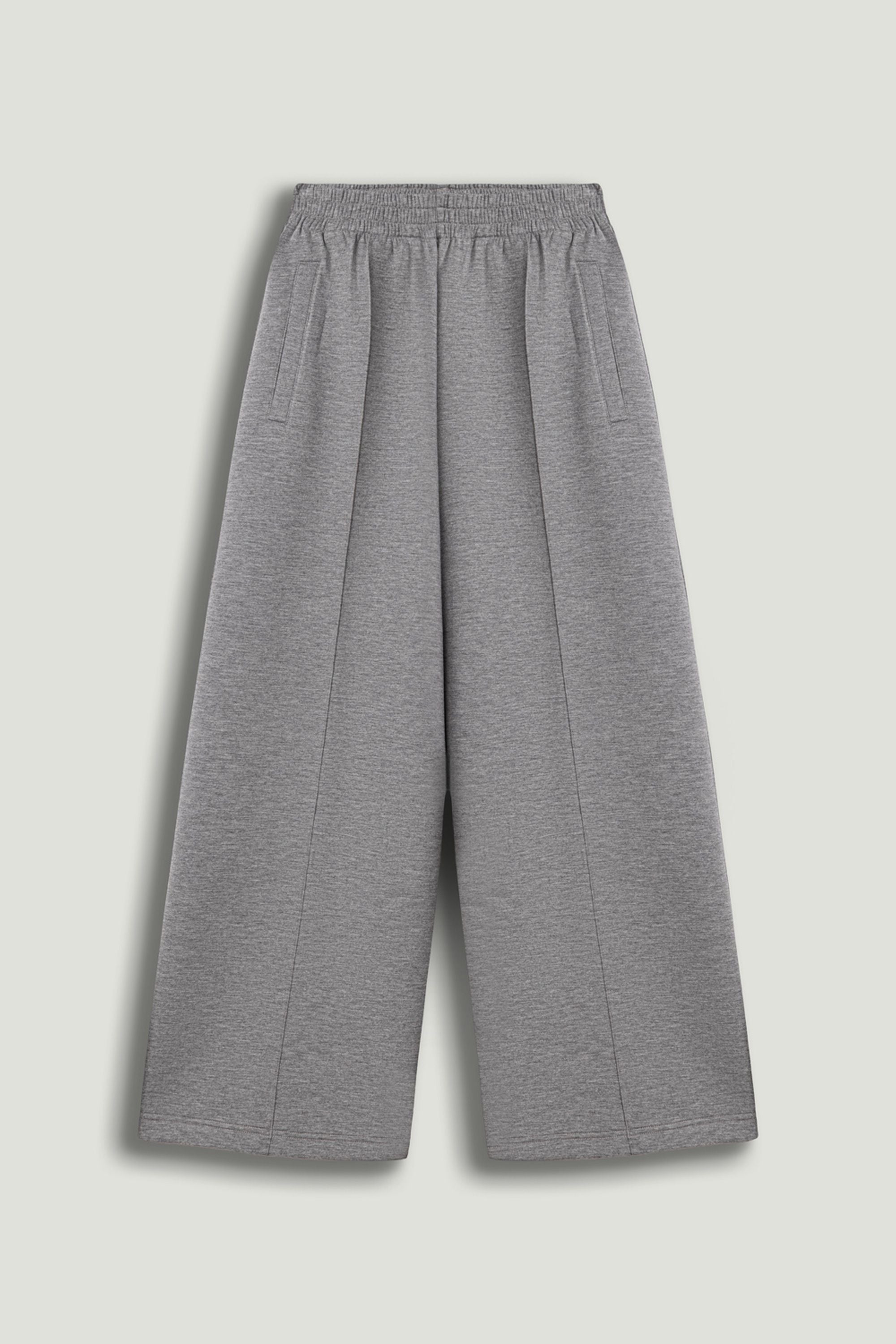 Relaxed Wide-Leg Track Pants